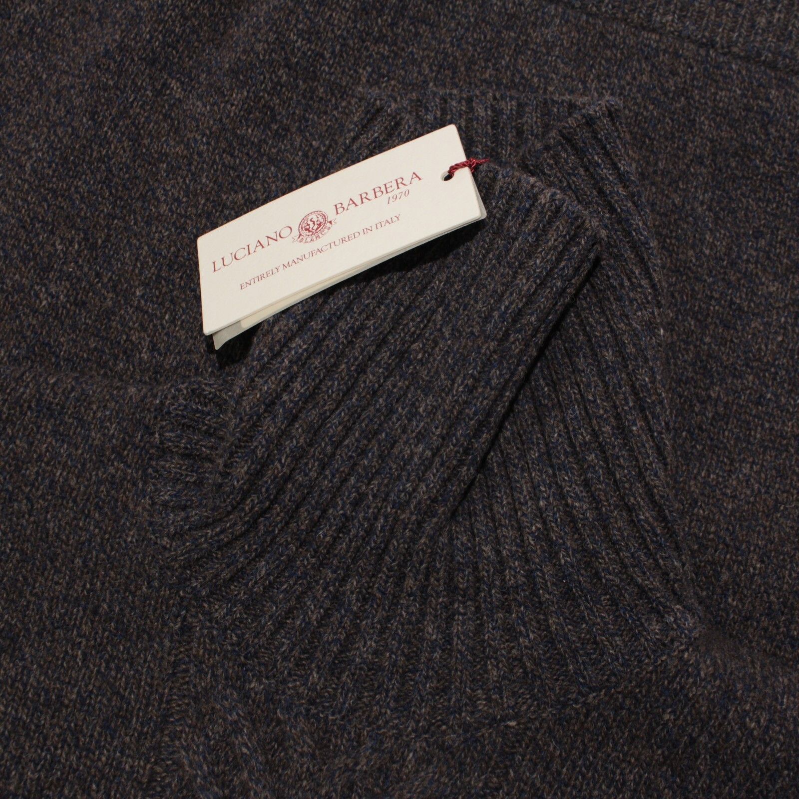 Luciano Barbera Luciano Barbera Sweater Size US M in Brown Size US M / EU 48-50 / 2 - 1 Thumbnail