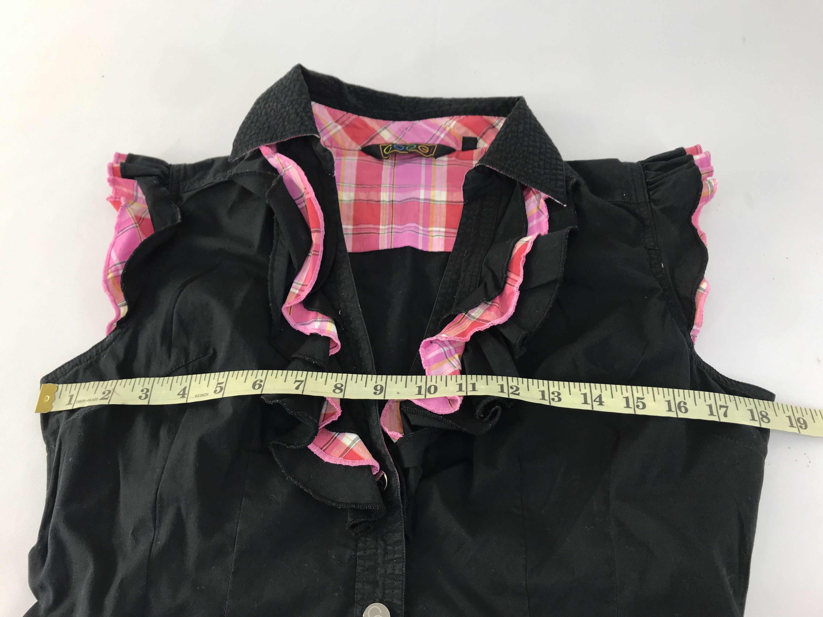Coogi Coogi Sleeveless Plaid Checked Button Up Design Size S / US 4 / IT 40 - 12 Thumbnail