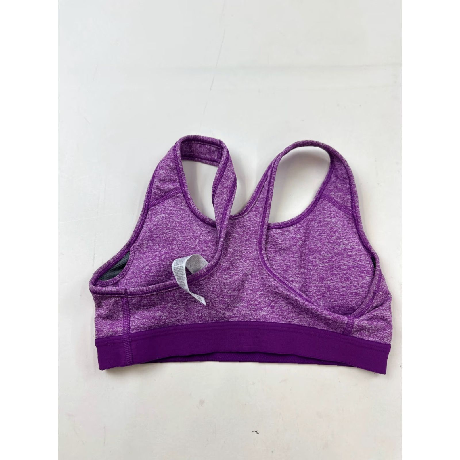 Nike Nike Sports Bra Womens XS Purple Dri Fit Workout Activewear Support Lightweight Size ONE SIZE - 2 Thumbnail