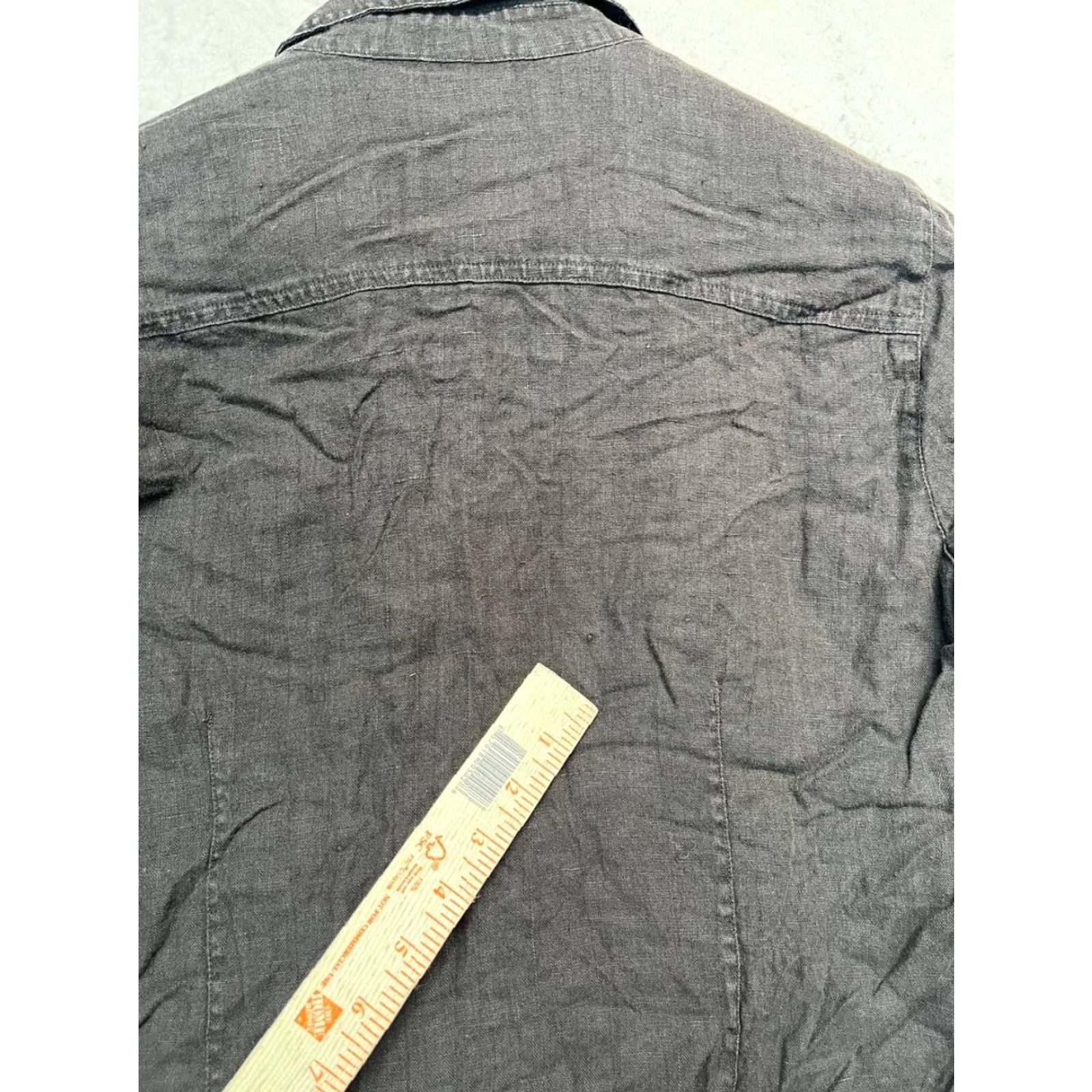 Vintage Chico's Button-Up Linen Brown Women Size 2 See Pics Size XS / US 0-2 / IT 36-38 - 5 Thumbnail