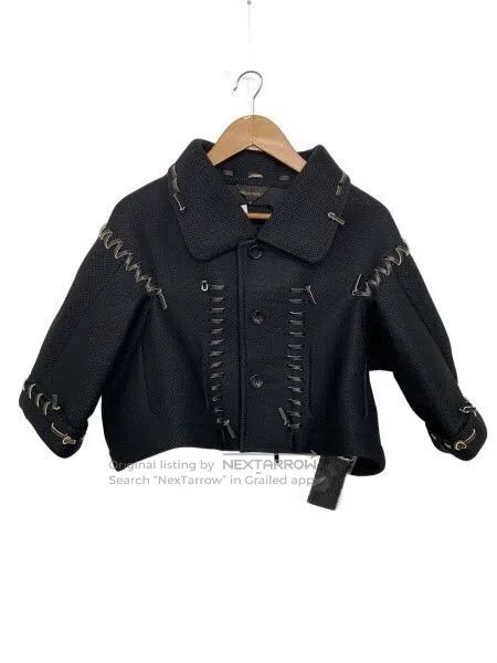 Comme des Garcons Comme Des Garcons Black Retro Knitted Top Size S / US 4 / IT 40 - 1 Thumbnail