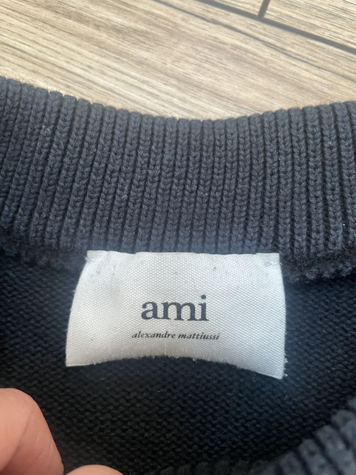 AMI AMI Paris black sweater Size US M / EU 48-50 / 2 - 5 Thumbnail