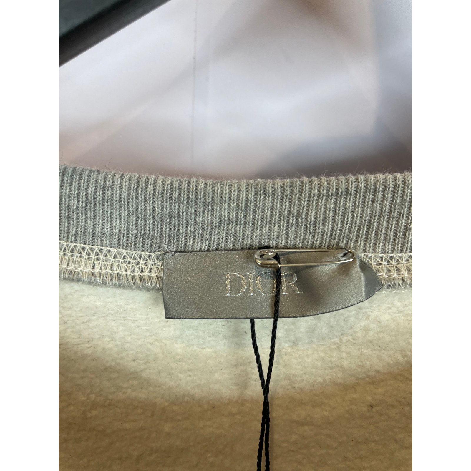 Dior Dior Peter Dolg Crewneck Grey Used Large Size US L / EU 52-54 / 3 - 2 Thumbnail