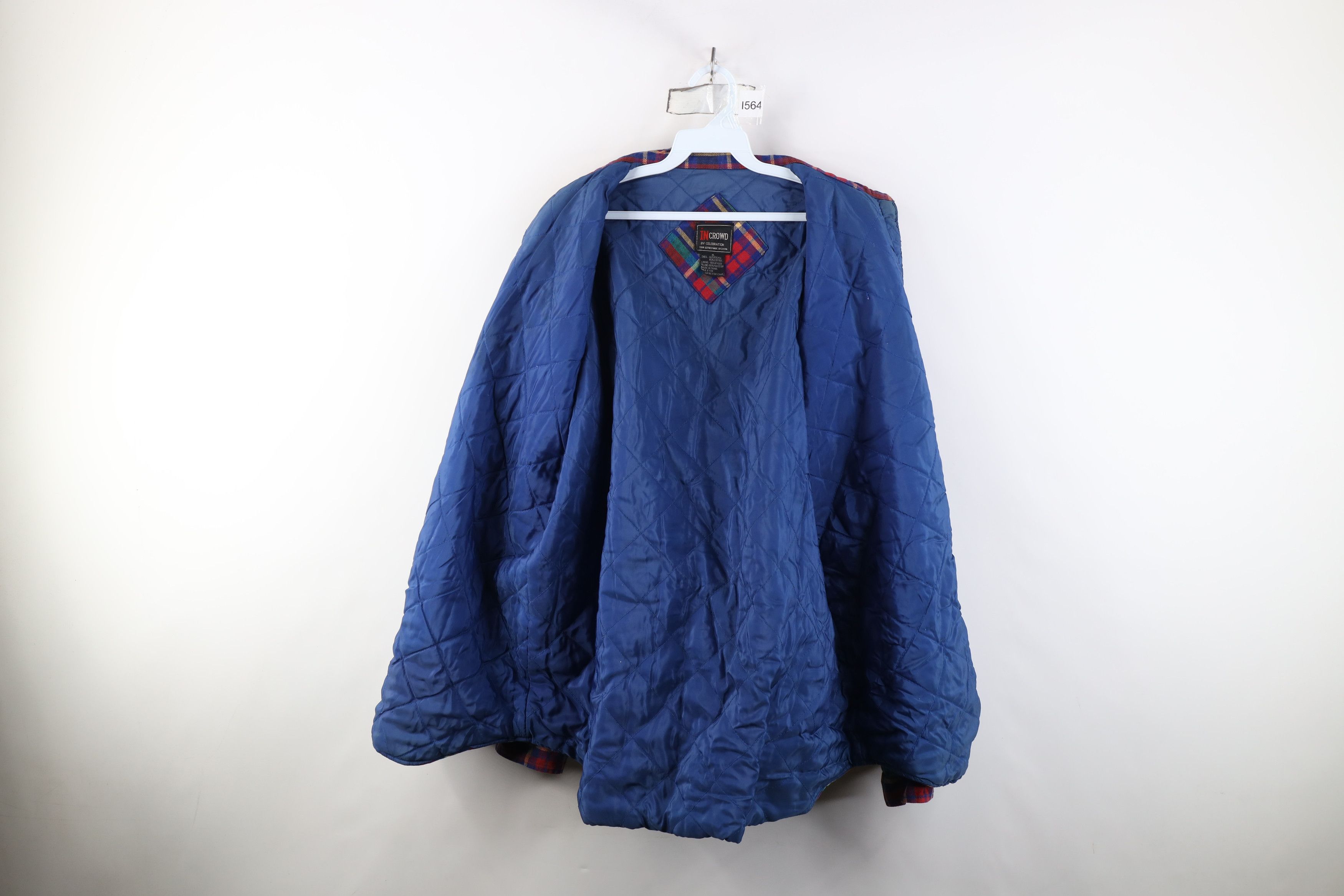 Vintage Vintage 90s Streetwear Flannel Shirt Jacket Jac Shirt Size US XL / EU 56 / 4 - 8 Thumbnail