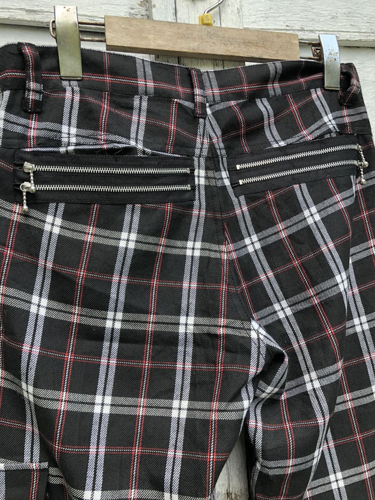 Japanese Brand × Seditionaries IDEA Tokyo Bondage Multi-zipper Checkered Pant Size US 30 / EU 46 - 8 Thumbnail