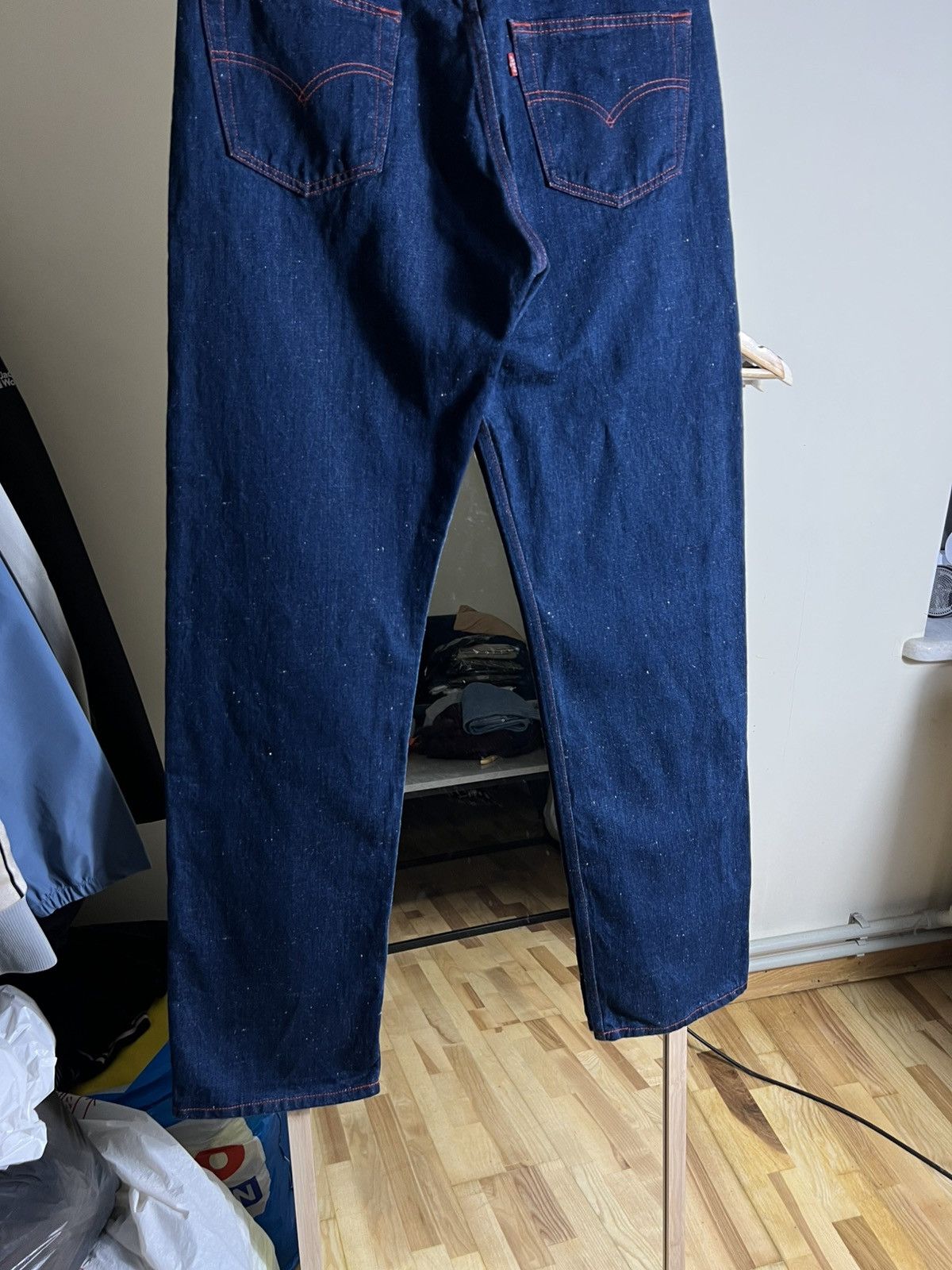 Levi's Levi’s 501 Vintage Relaxed Fit Red Stitch Denim Jeans Poland Size US 36 / EU 52 - 3 Thumbnail