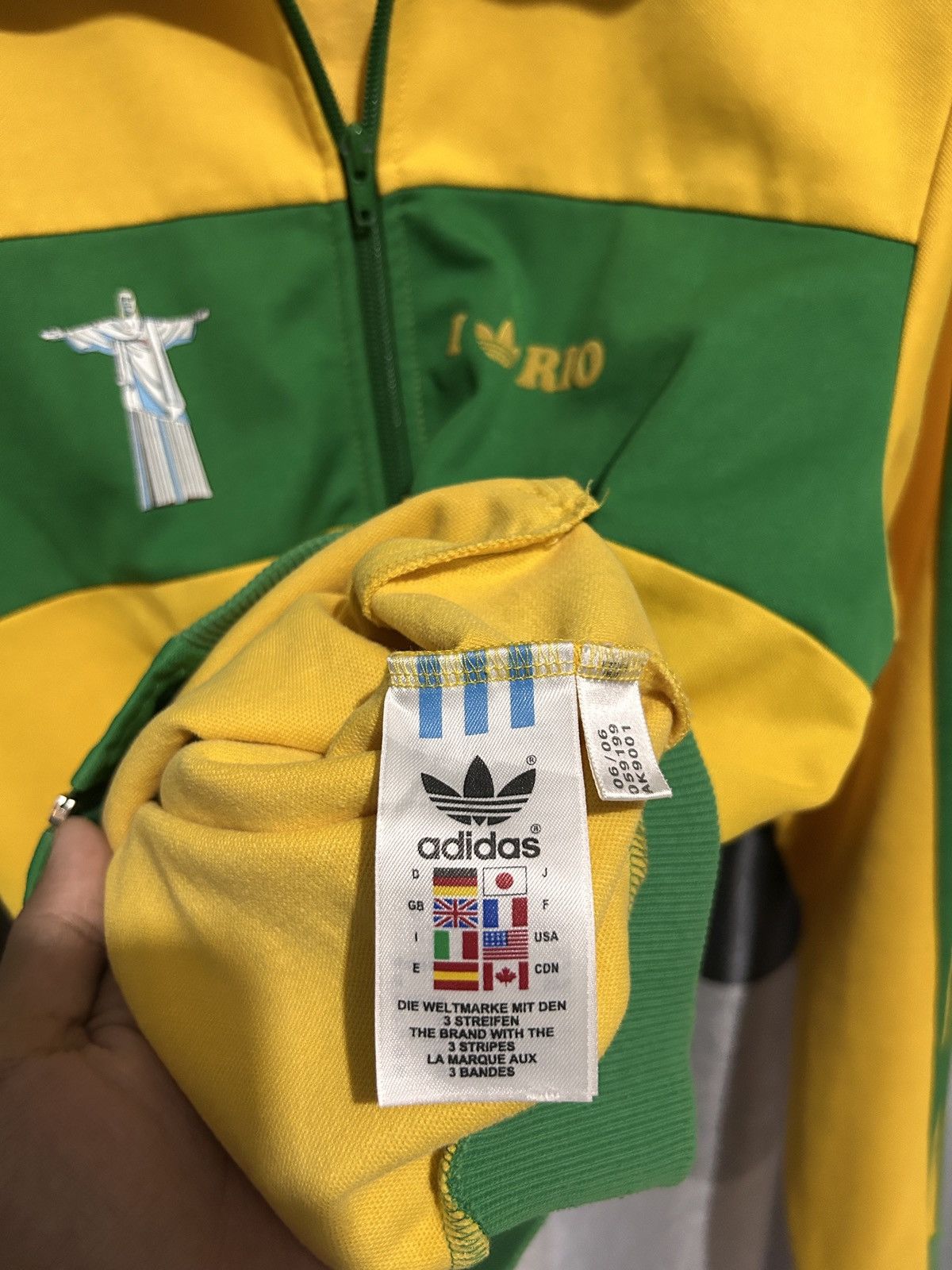Adidas sweaters tracktop adidas rio de janeiro 2006 Size US M / EU 48-50 / 2 - 4 Thumbnail