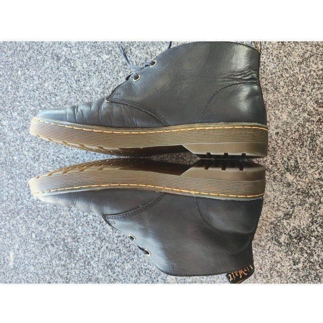 Dr. Martens Dr Martens Doc Cabrillo Black Leather Chukka Lace Up Boots S Size US 9 / EU 42 - 3 Thumbnail