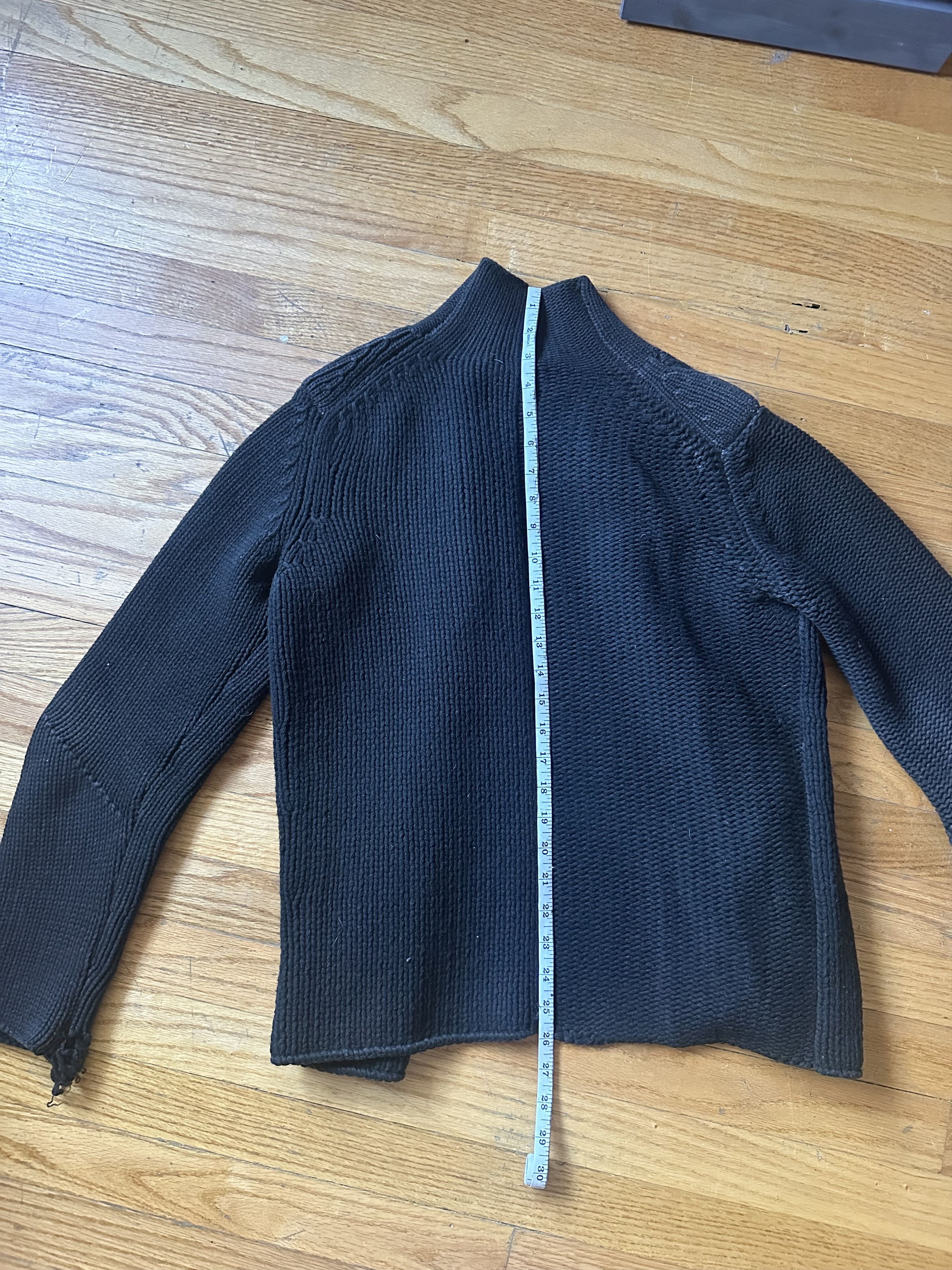 Lmaltieri heavy wool cardigan