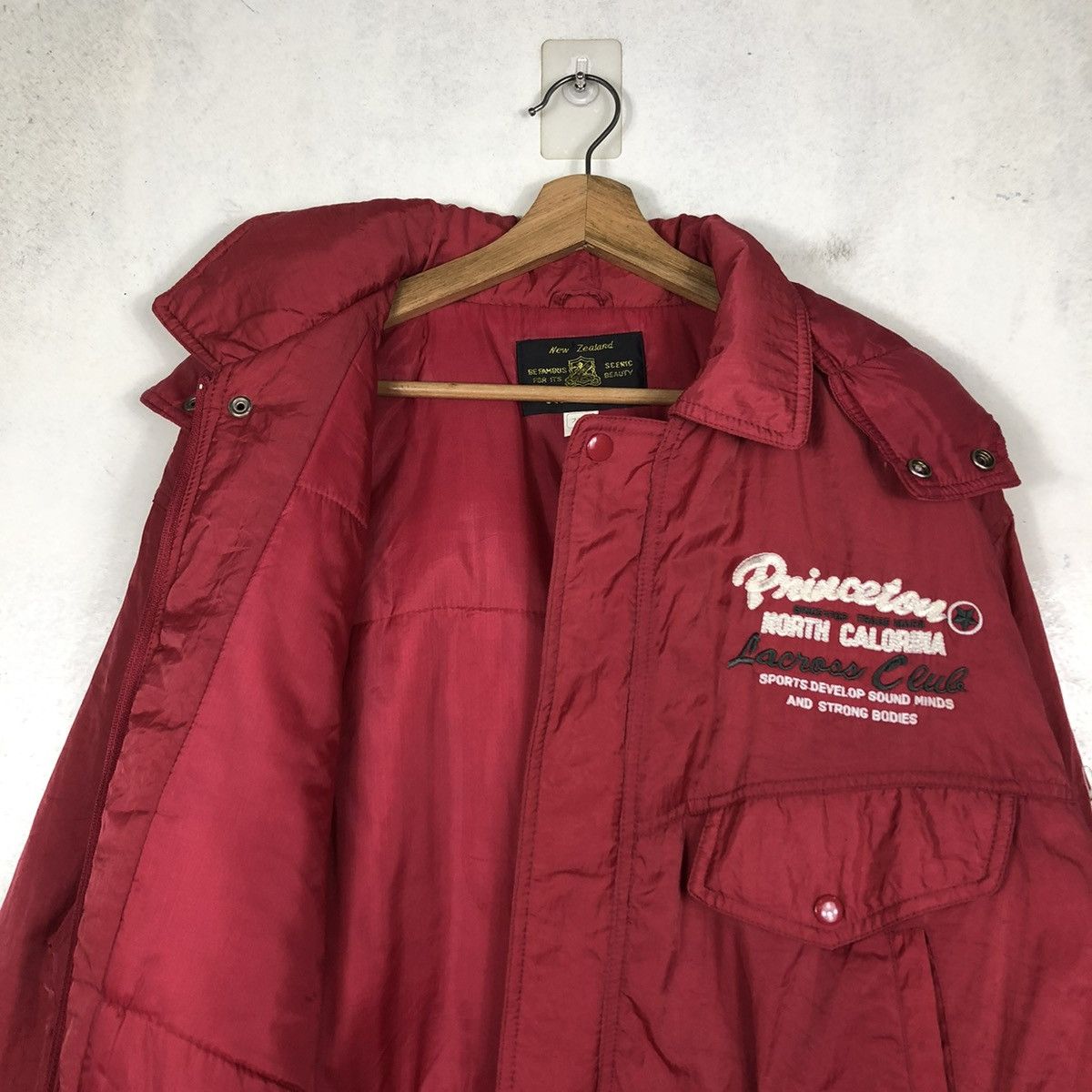 Japanese Brand 📌VINTAGE BOMBER JACKET FLY NEPUCA JAPAN MADE Size US M / EU 48-50 / 2 - 14 Thumbnail