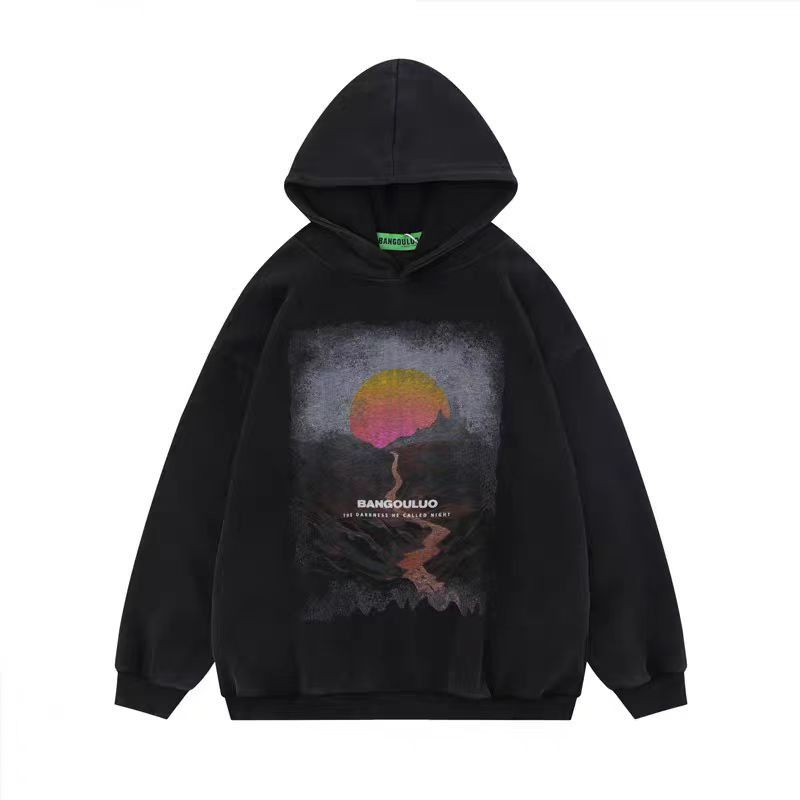 Japanese Brand × Vintage Street Hip Hop Vintage Loose Hoodie Size US L / EU 52-54 / 3 - 1 Thumbnail