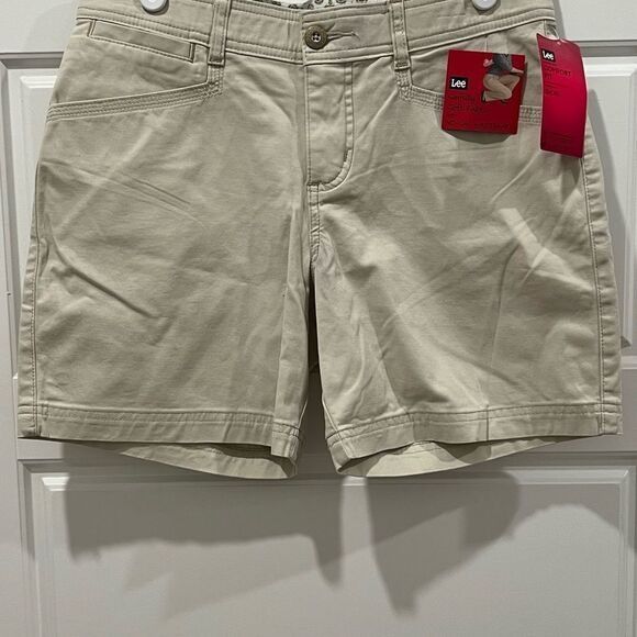 Lee Lee Comfort Fit Stretchy Chino Shorts 6M Size 28" / US 6 / IT 42 - 4 Thumbnail
