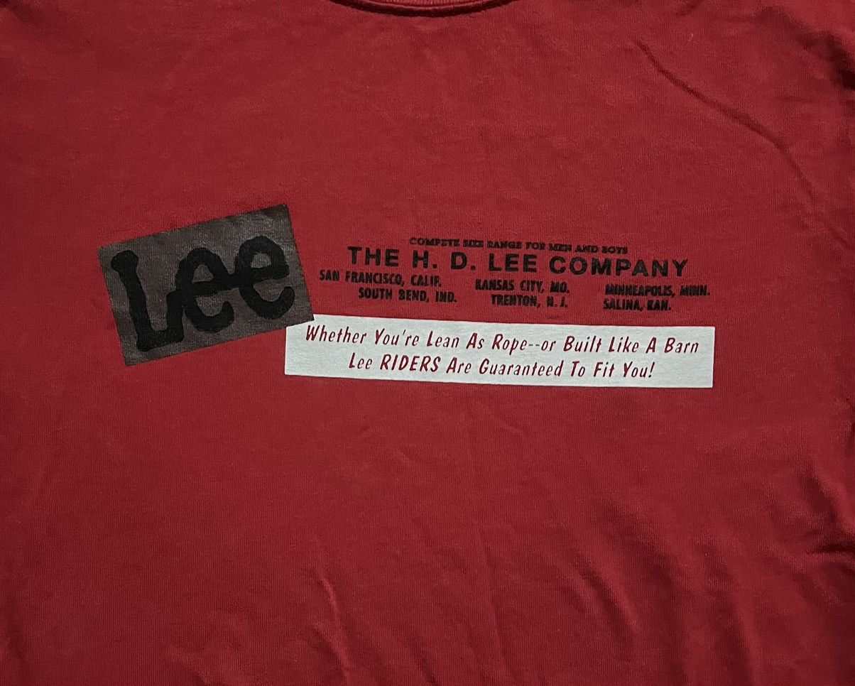 Lee Lee Short Sleeve Tshirt Size US M / EU 48-50 / 2 - 5 Thumbnail