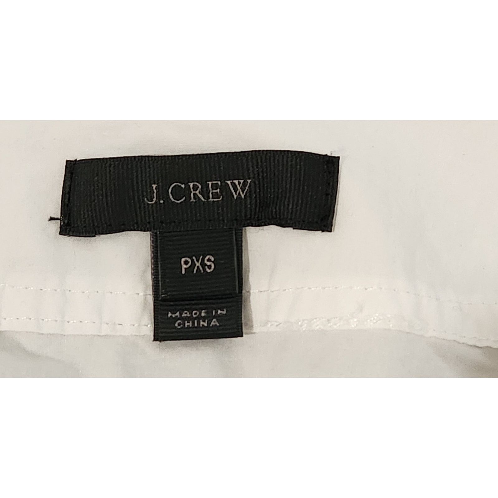 J.Crew J. Crew White Long Sleeves With Buttons V Neck Top PXS Size XS / US 0-2 / IT 36-38 - 5 Thumbnail