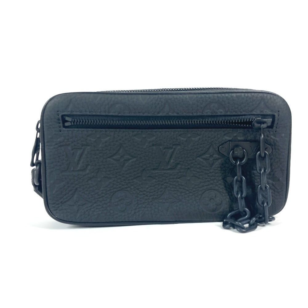 Louis Vuitton Louis Vuitton M55703 Monogram Trillon Chain Pochette Metis Verga With Strap Pouch Zippered Carrying Case Briefcase Clutch Bag Tryon Leather Unisex Noir Black Size ONE SIZE - 1 Thumbnail