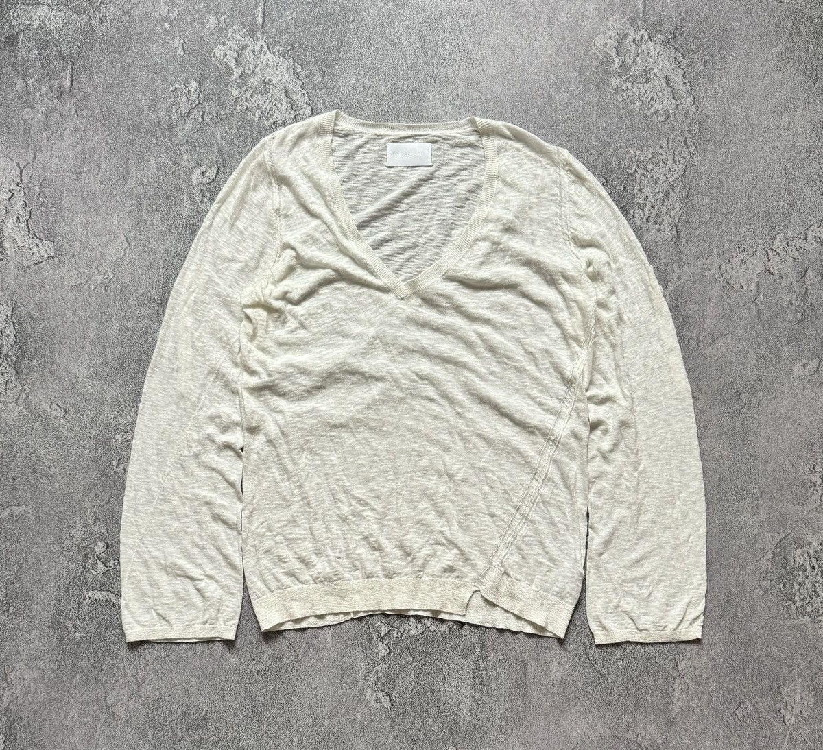 Designer × Zadig & Voltaire Zadig & Voltaire L V-neck sweater jumper pullover long sleev Size L / US 10 / IT 46 - 7 Thumbnail