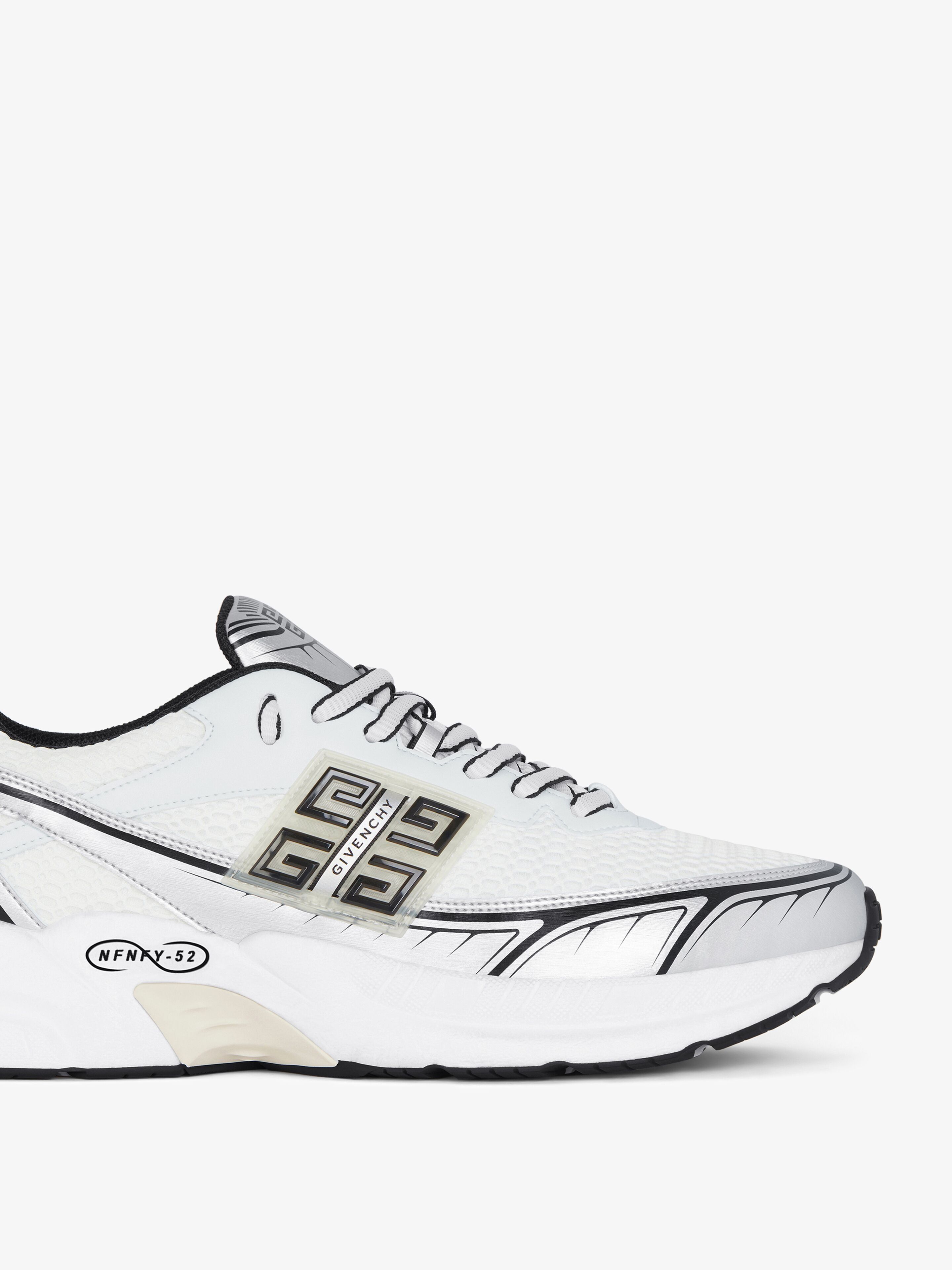Givenchy o1w1db10925 NFNTY-52 Low Top Runner Sneakers in Multicolor Size US 11 / EU 44 - 6 Thumbnail
