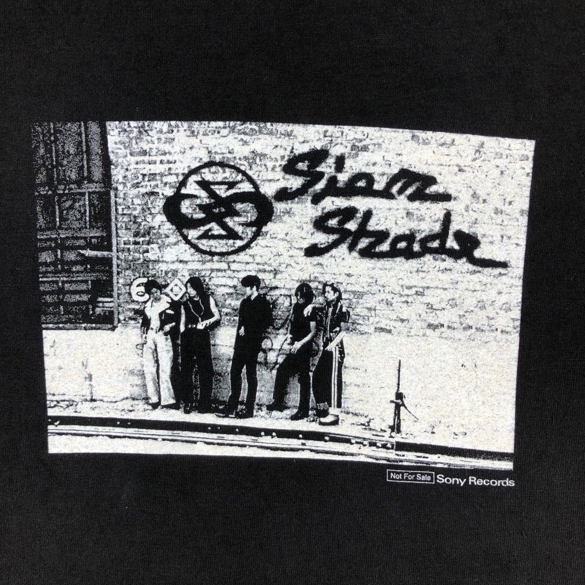 Band Tees × Vintage Vintage 90s SIAM SHADE Sony Record T-Shirt Japan Rock Band Size US M / EU 48-50 / 2 - 3 Thumbnail