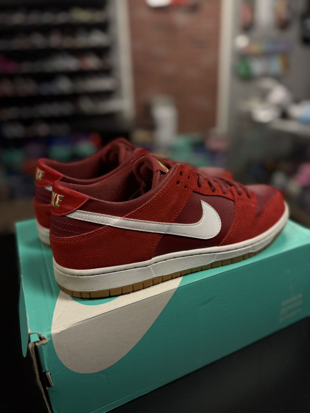 11 - Nike Zoom Dunk Low Pro SB 'Track Red' 854866-616