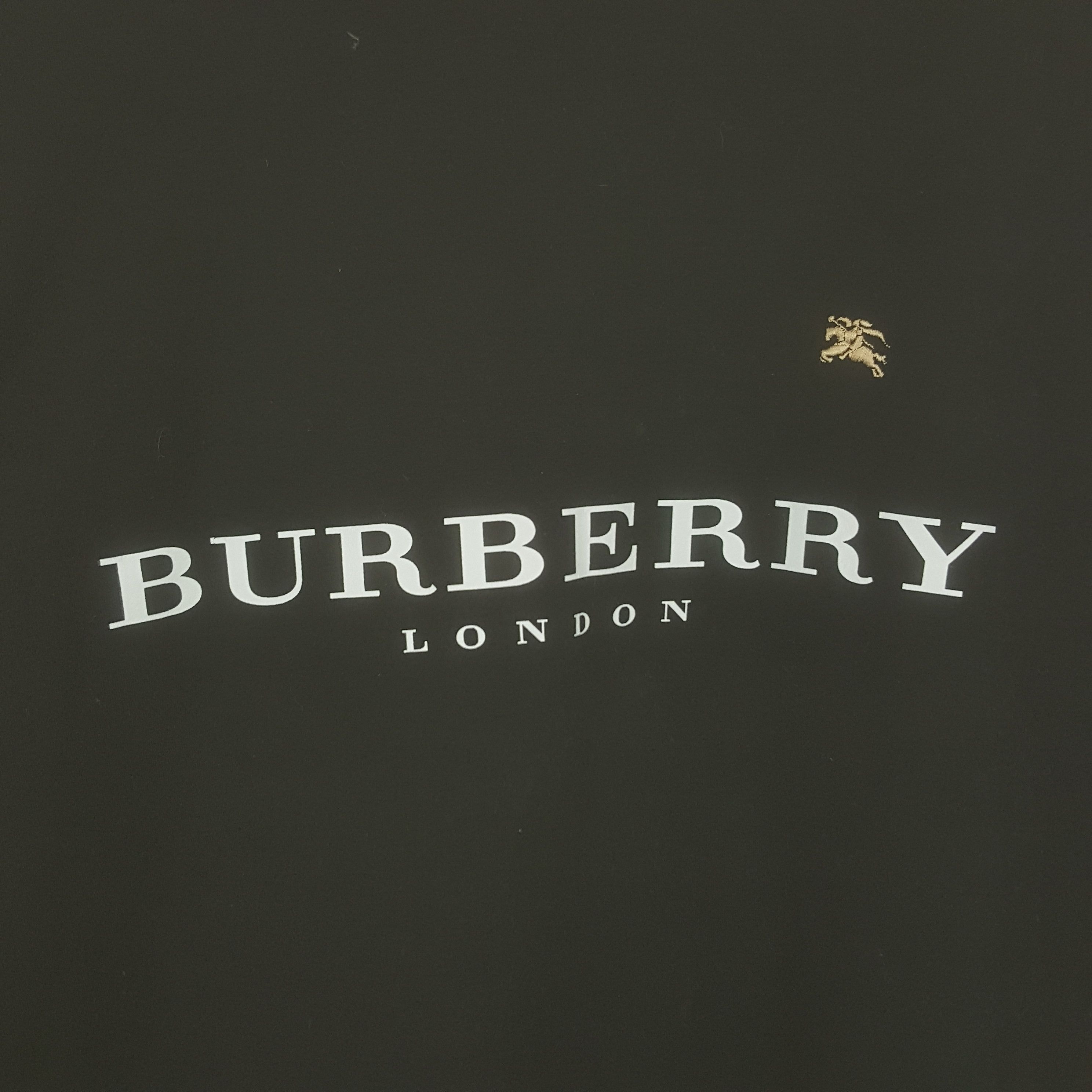 Burberry × Vintage Vintage Burberry Golf Luxury Brand Turtle Neck Tshirt Size US M / EU 48-50 / 2 - 2 Thumbnail
