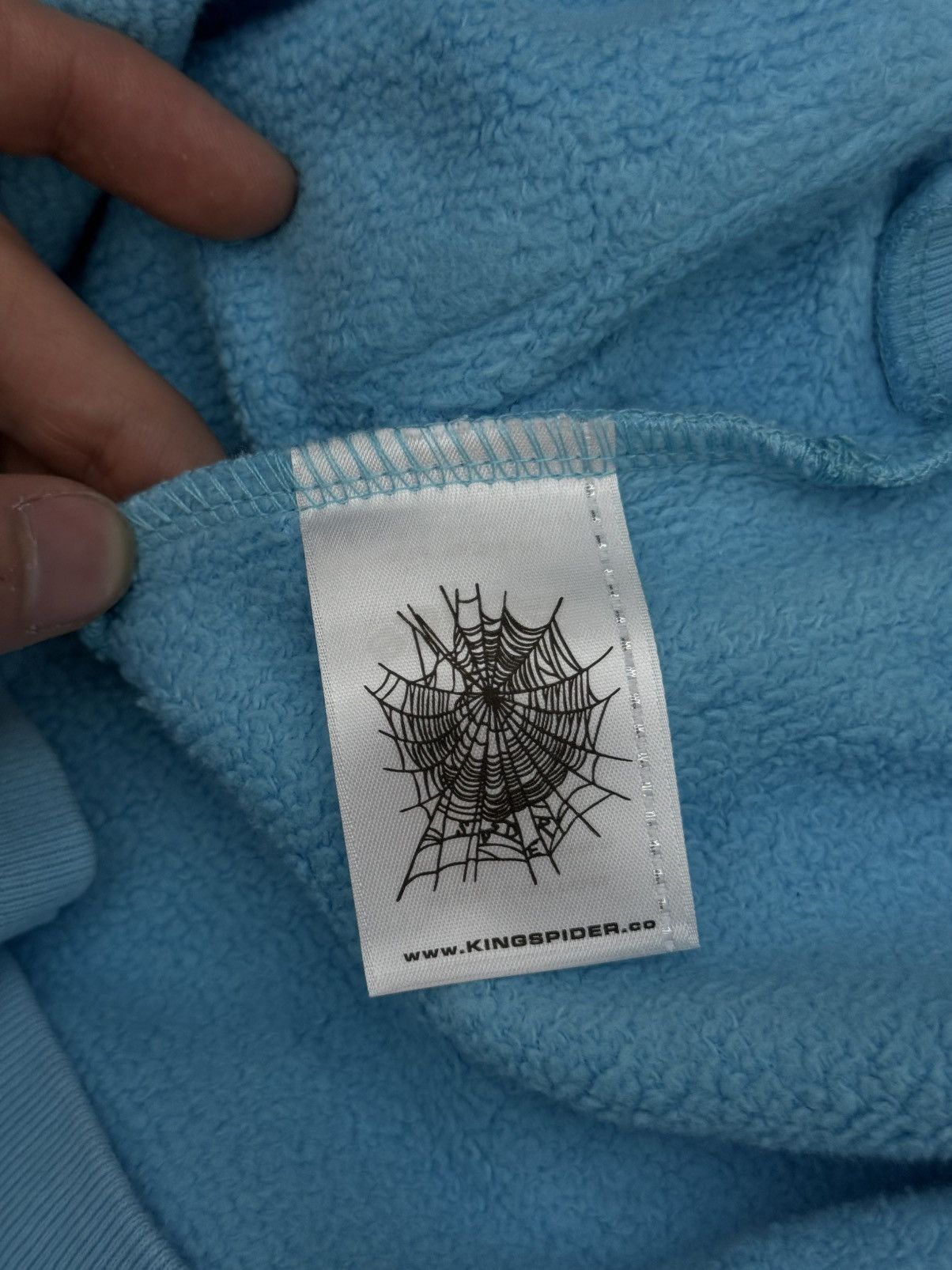 Sp5der Sp5der Worldwide Blue 2025 Hoodie Size S (NEW) Size US S / EU 44-46 / 1 - 8 Thumbnail