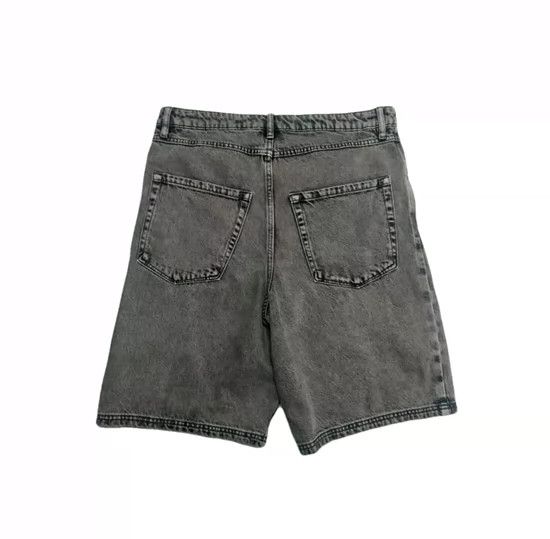 Ninth Hall Ninth Hall Waylay Dragon Grey Wash Denim Shorts Size US 34 / EU 50 - 2 Thumbnail