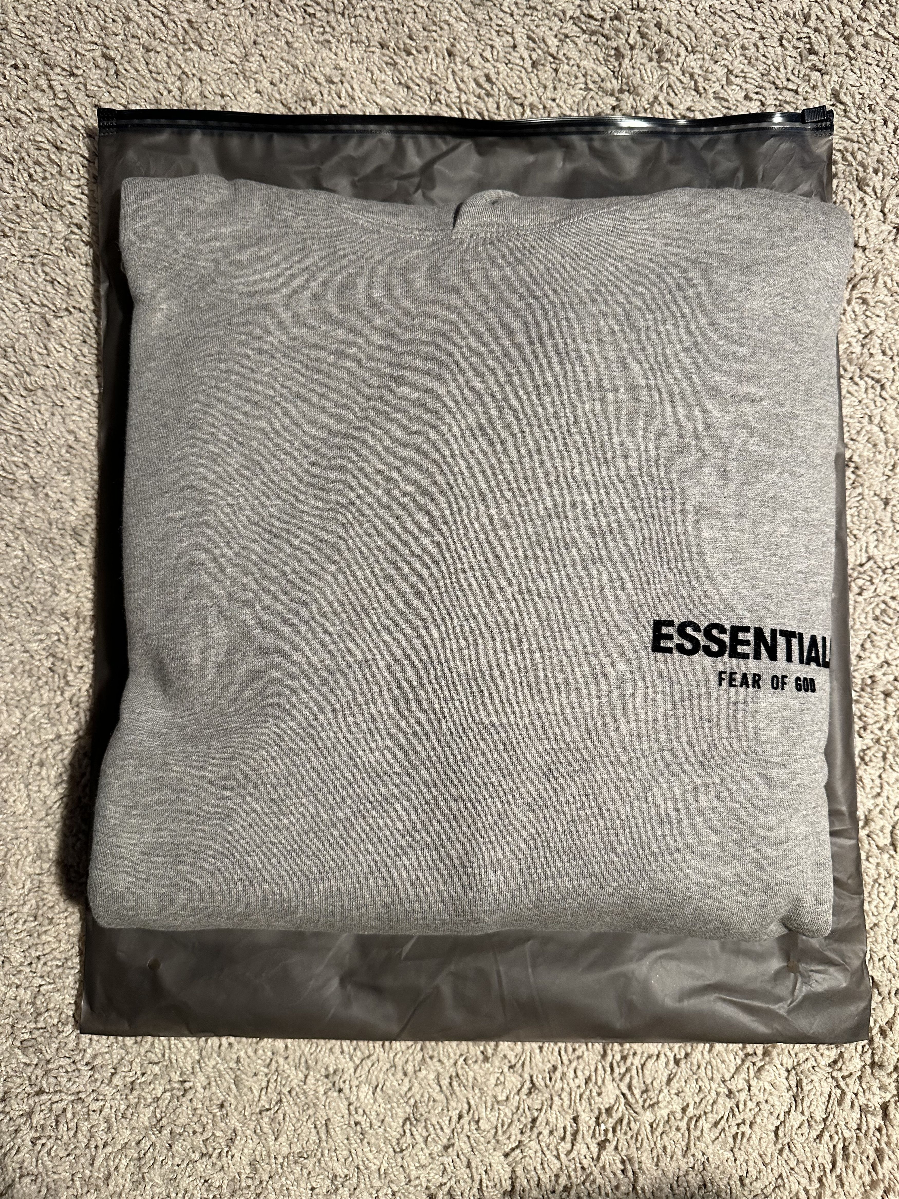 FOG Essentials Dark Oatmeal Hoodies