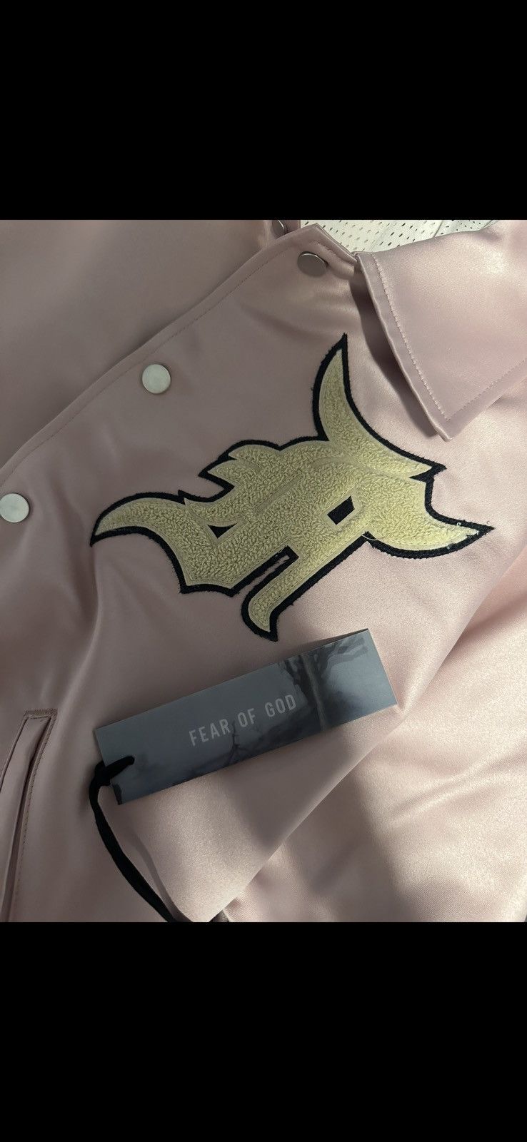 Fear of God Fear Of God Satin Basketball Couch Jacket Size US L / EU 52-54 / 3 - 6 Thumbnail