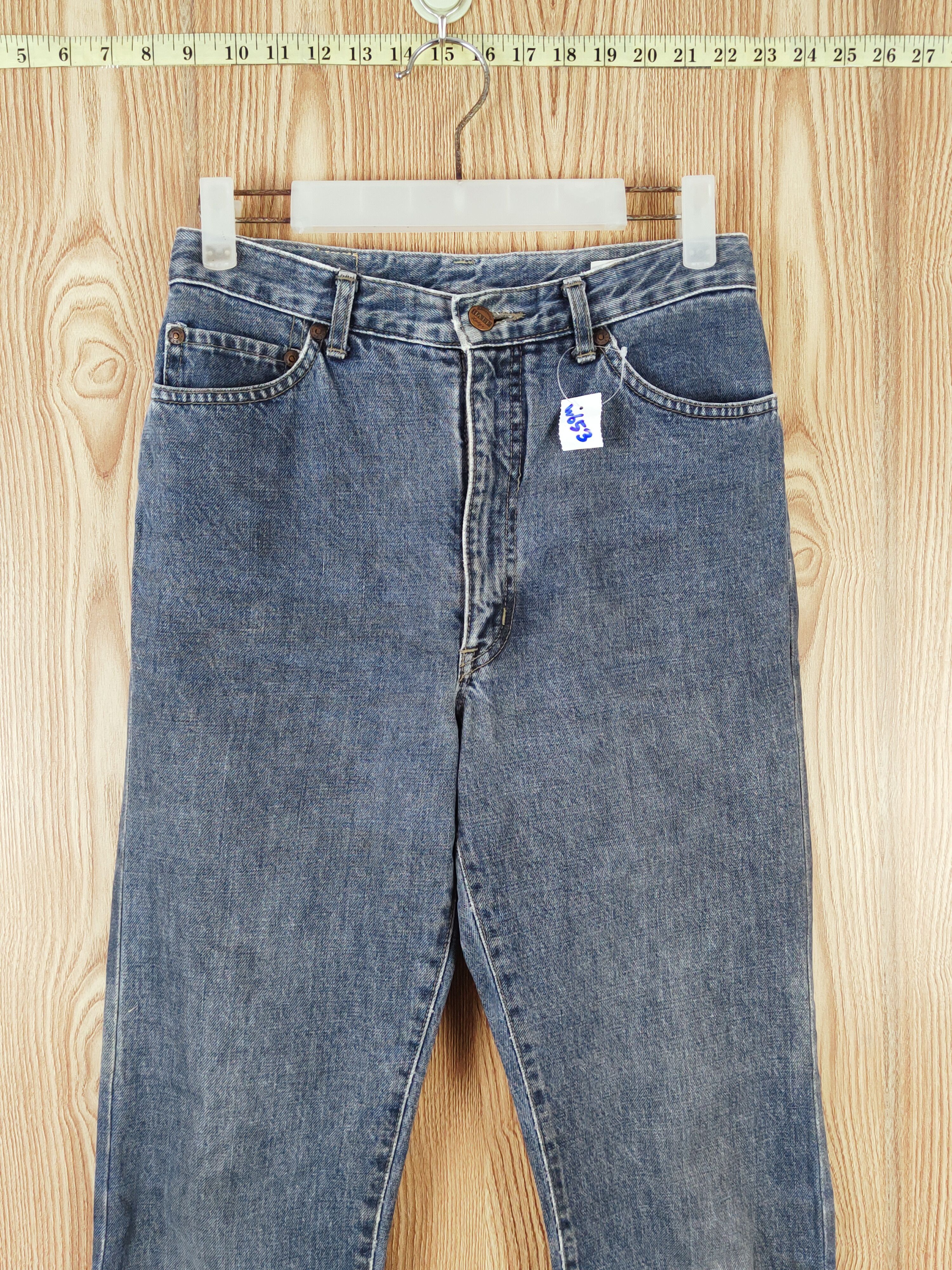 Indigo INDIGO ARTISAN Half Blue Distressed Ripped Jeans #W653 Size US 28 / EU 44 - 2 Thumbnail