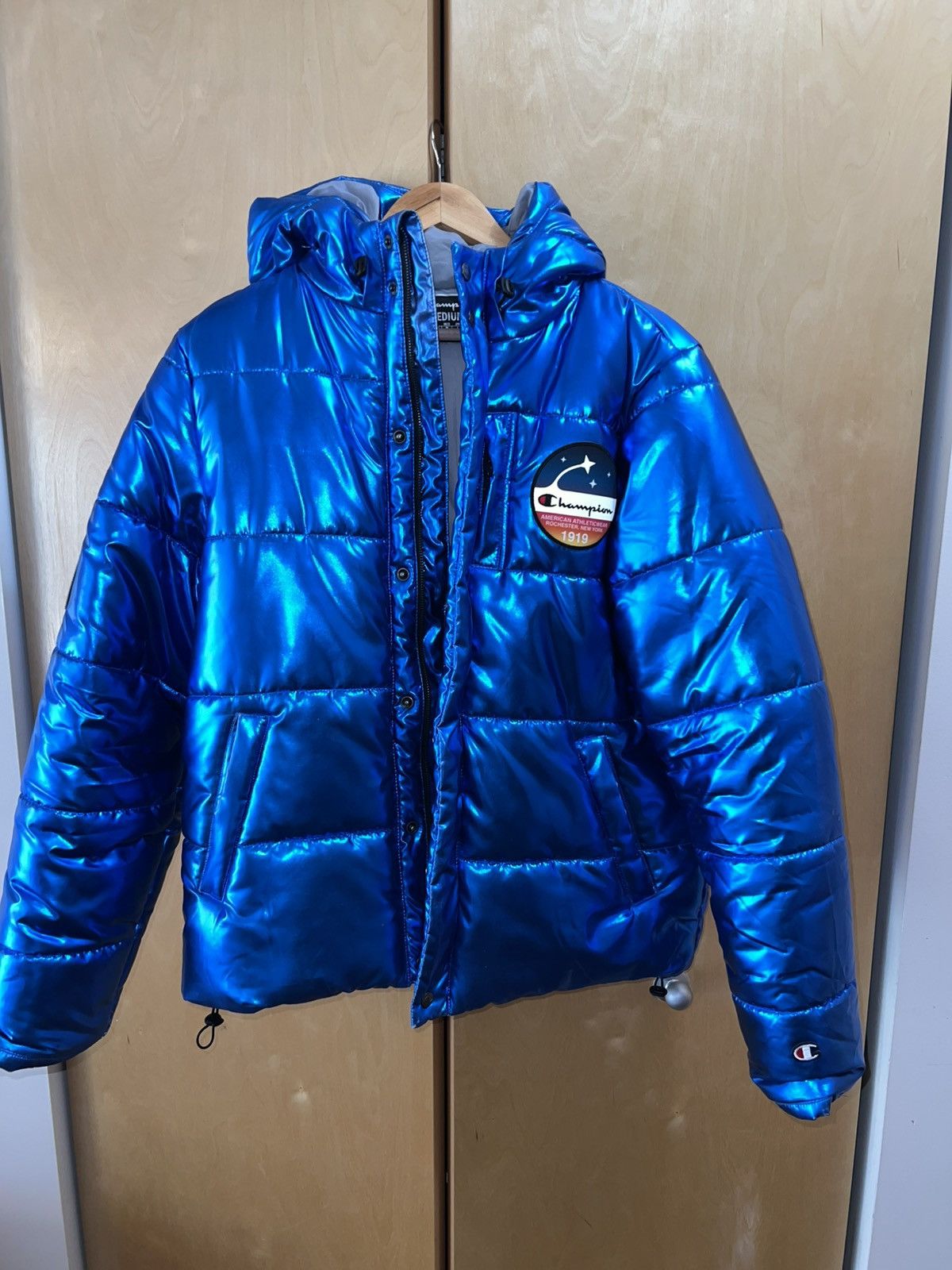 Champion Champion x NASA PufferJacket Mens Sizing Blue Space Size US M / EU 48-50 / 2 - 4 Thumbnail