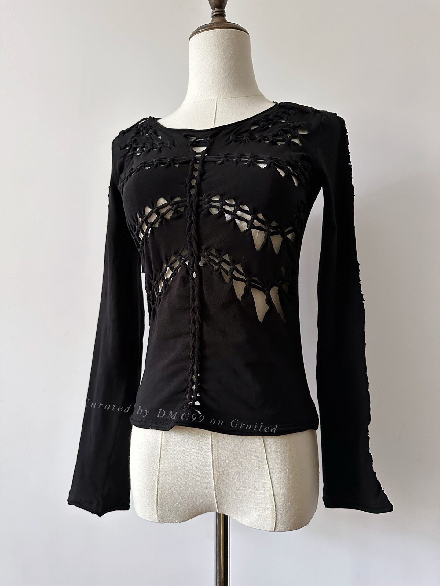 Jean Paul Gaultier Jean Paul Gaultier 2001 SS Stretch Knit Top Size S / US 4 / IT 40 - 1 Thumbnail