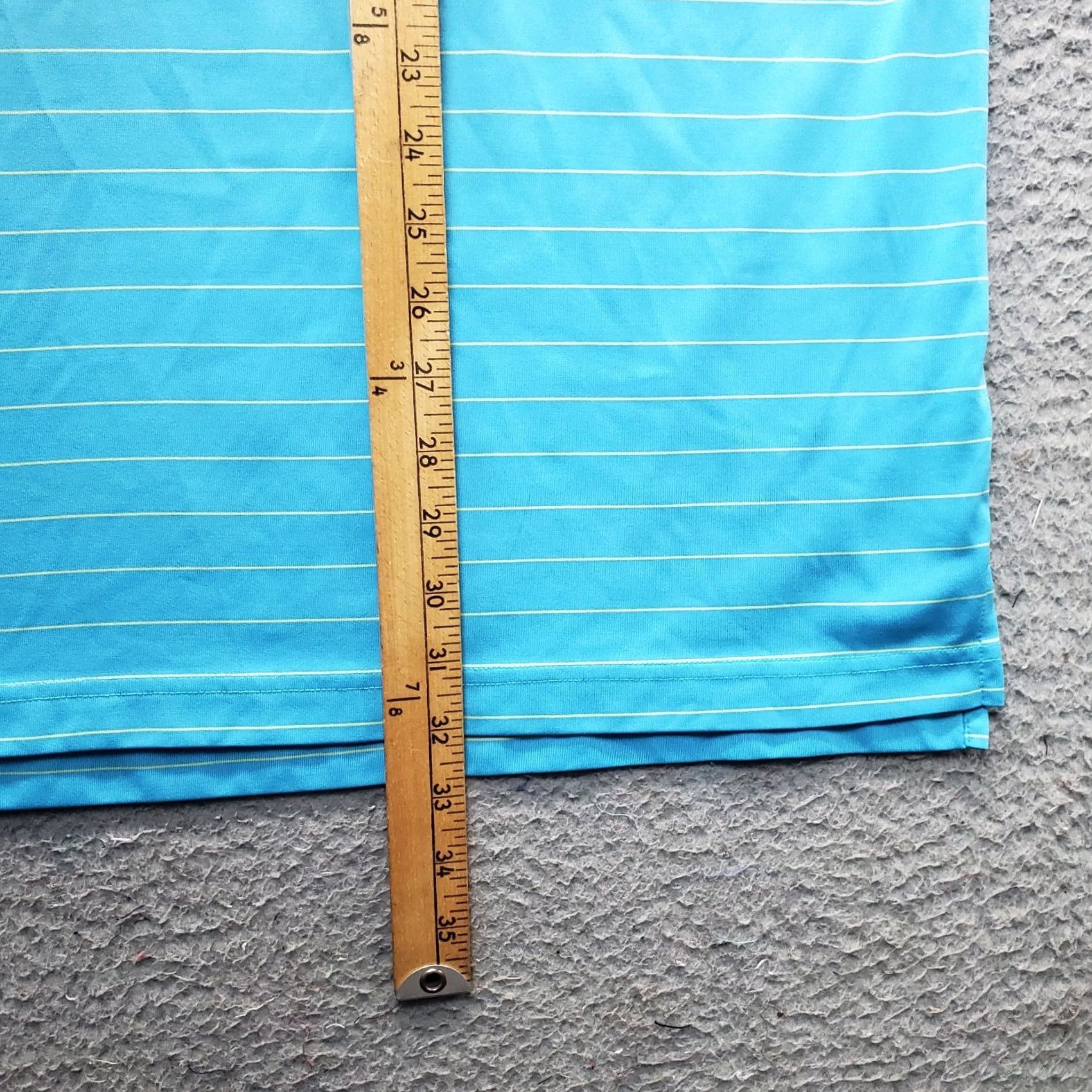 Vintage Donald Ross Polo Shirt Mens XL Multistriped Golf Performance Side Slit Popover Size US XL / EU 56 / 4 - 8 Thumbnail