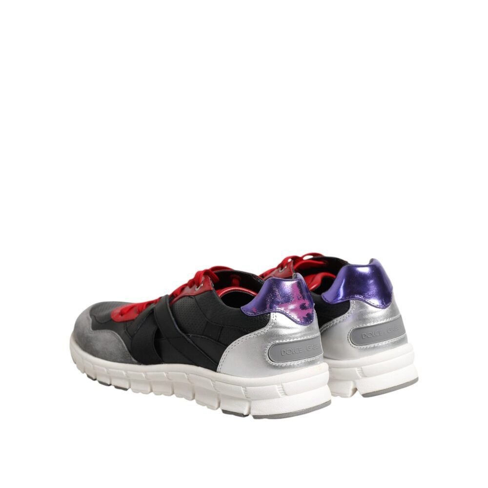 Dolce & Gabbana Dolce & Gabbana Multicolor Lace Up Low Top Men Sneakers Shoe Size US 8 / EU 41 - 5 Thumbnail