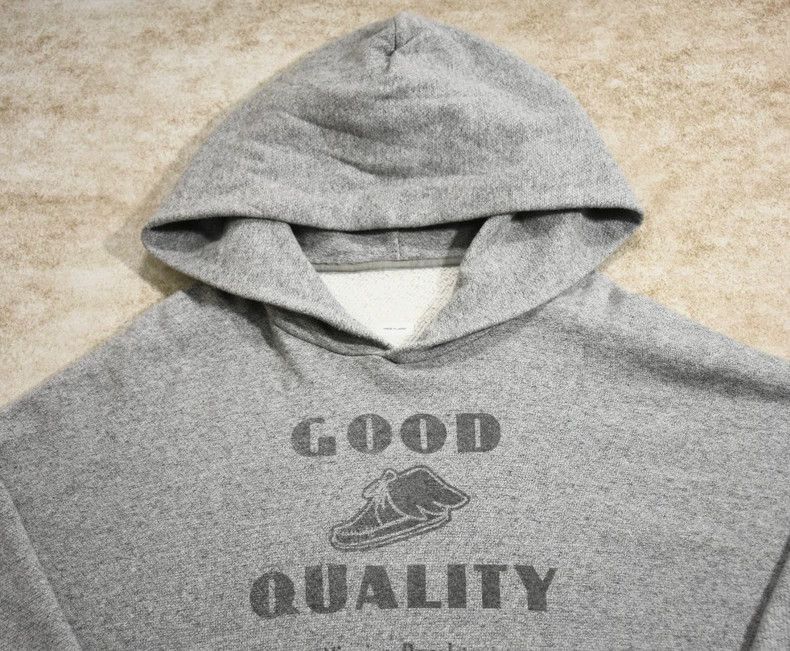 Visvim VisvimGray Visvim Hoodie with Handwritten Letters-2504 Size US L / EU 52-54 / 3 - 4 Thumbnail