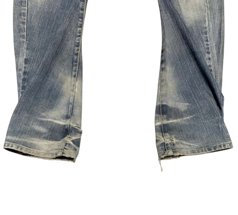 Edwin Vintage Edwin Curve Leg Jeans Distressed Size US 30 / EU 46 - 7 Thumbnail