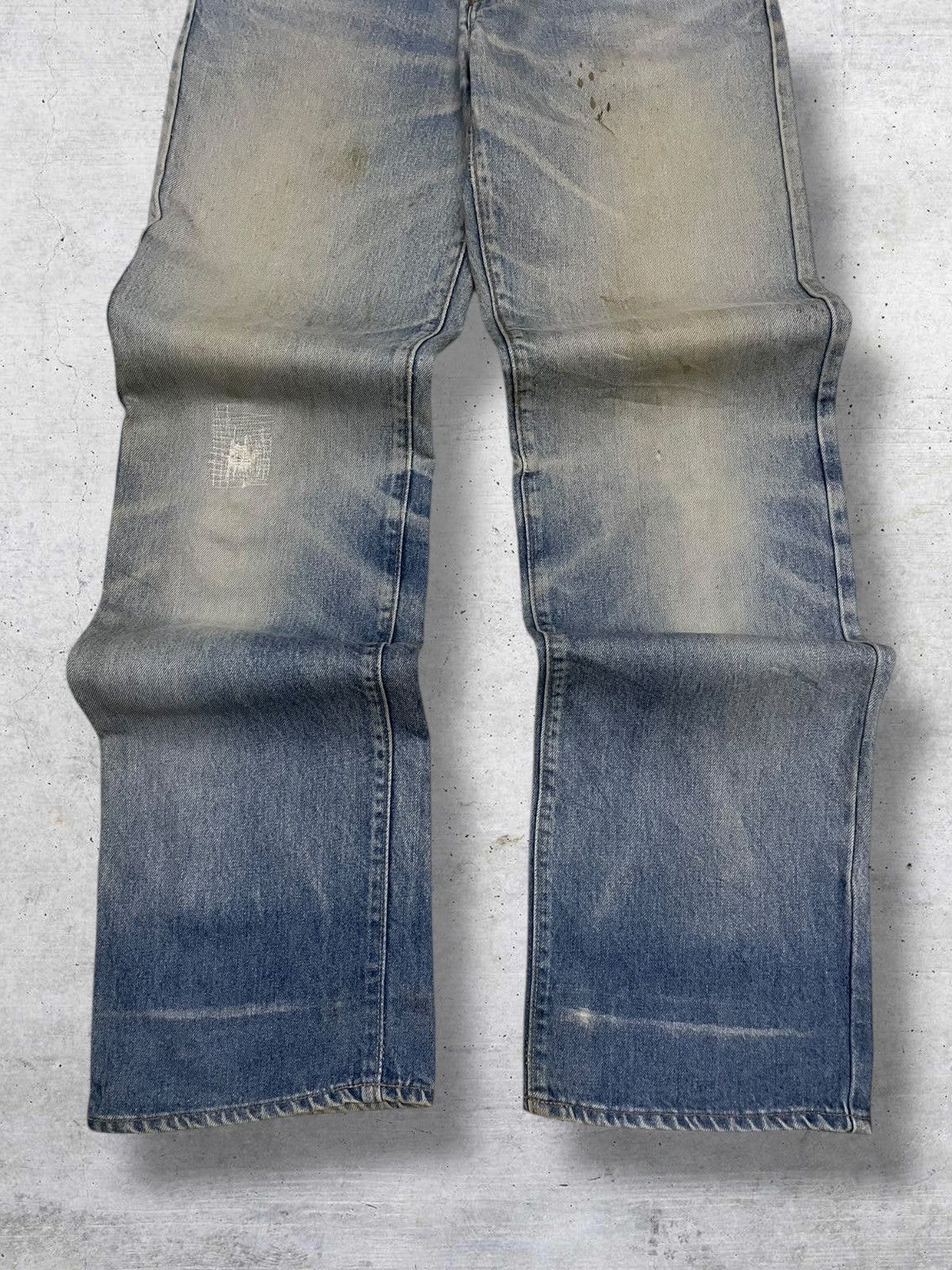 Wrangler VINTAGE WRANGLER DESIGNER OG MUDWASH DISTRESSED RUGGED DENIM Size US 29 - 3 Thumbnail