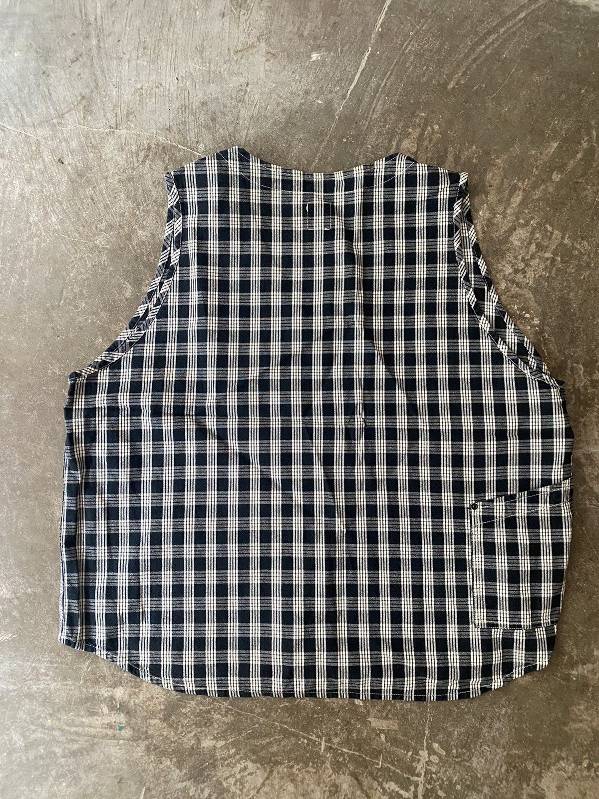 Porter Classic Porter Classic Hawaiian Denim Pullover Vest Kapital Sacai Size US XL / EU 56 / 4 - 4 Thumbnail