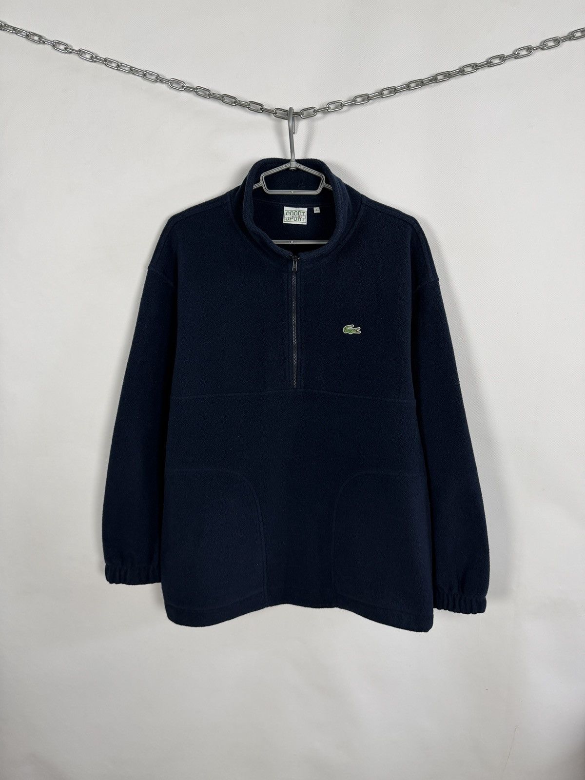 Lacoste Lacoste Sport Half Zip Fleece Jacket Vintage Pullover XL Size US XL / EU 56 / 4 - 1 Thumbnail
