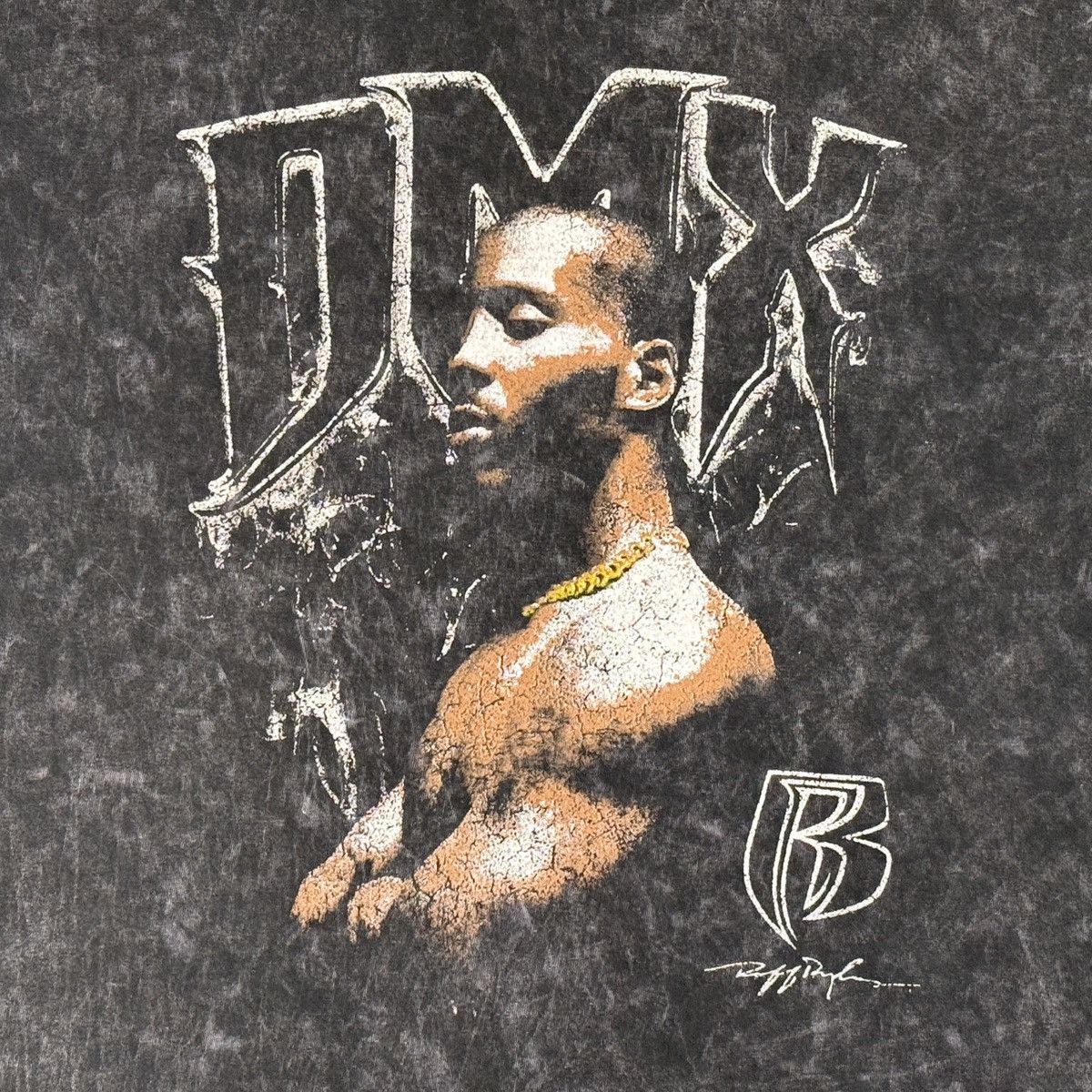 Vintage Vintage DMX Ruff Ryders Hip Hop T-Shirt - Heather Black Size US XXL / EU 58 / 5 - 1 Thumbnail