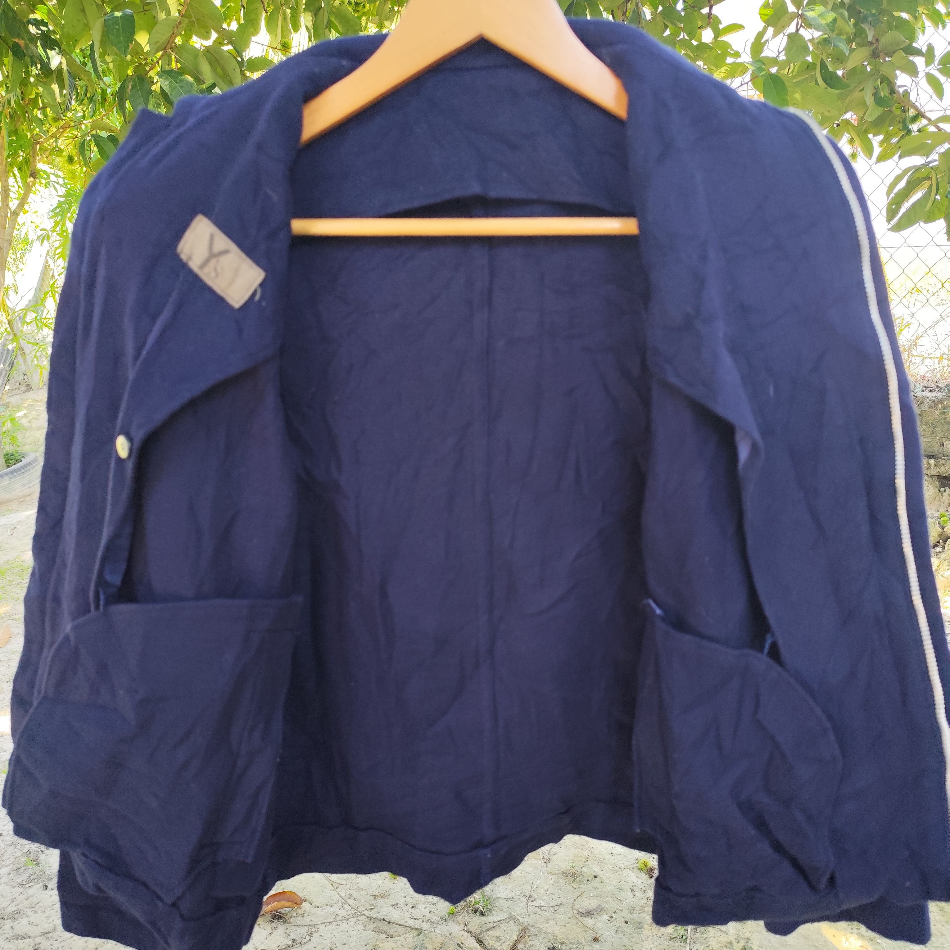 Y's 🇯🇵VINTAGE Y'S YOHJI YAMAMOTO ZIPPER JACKET Size US M / EU 48-50 / 2 - 9 Thumbnail