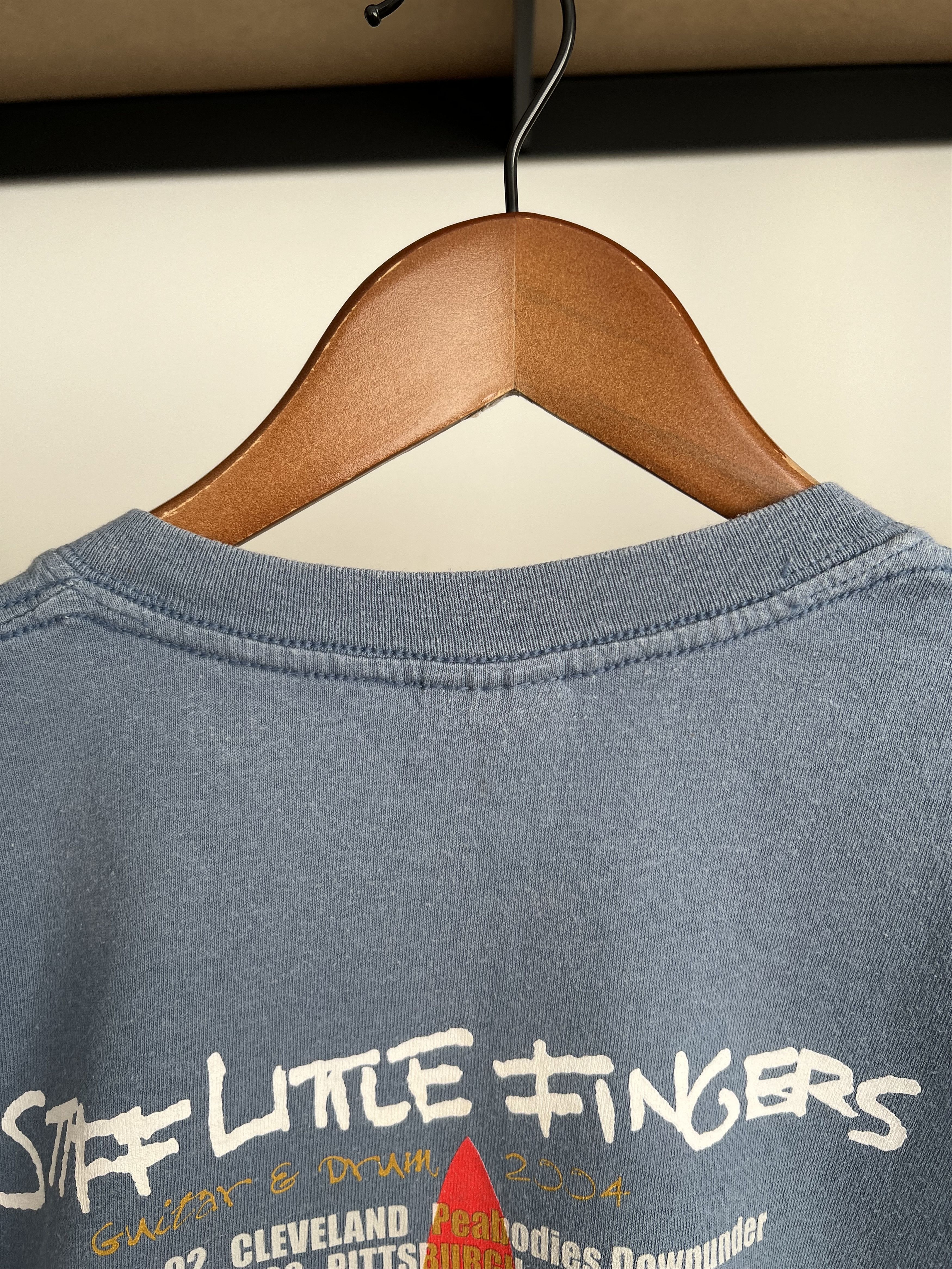 Band Tees Vintage 2004 Stiff Little Fingers Punk Rock Band T-shirt Size US L / EU 52-54 / 3 - 18 Thumbnail