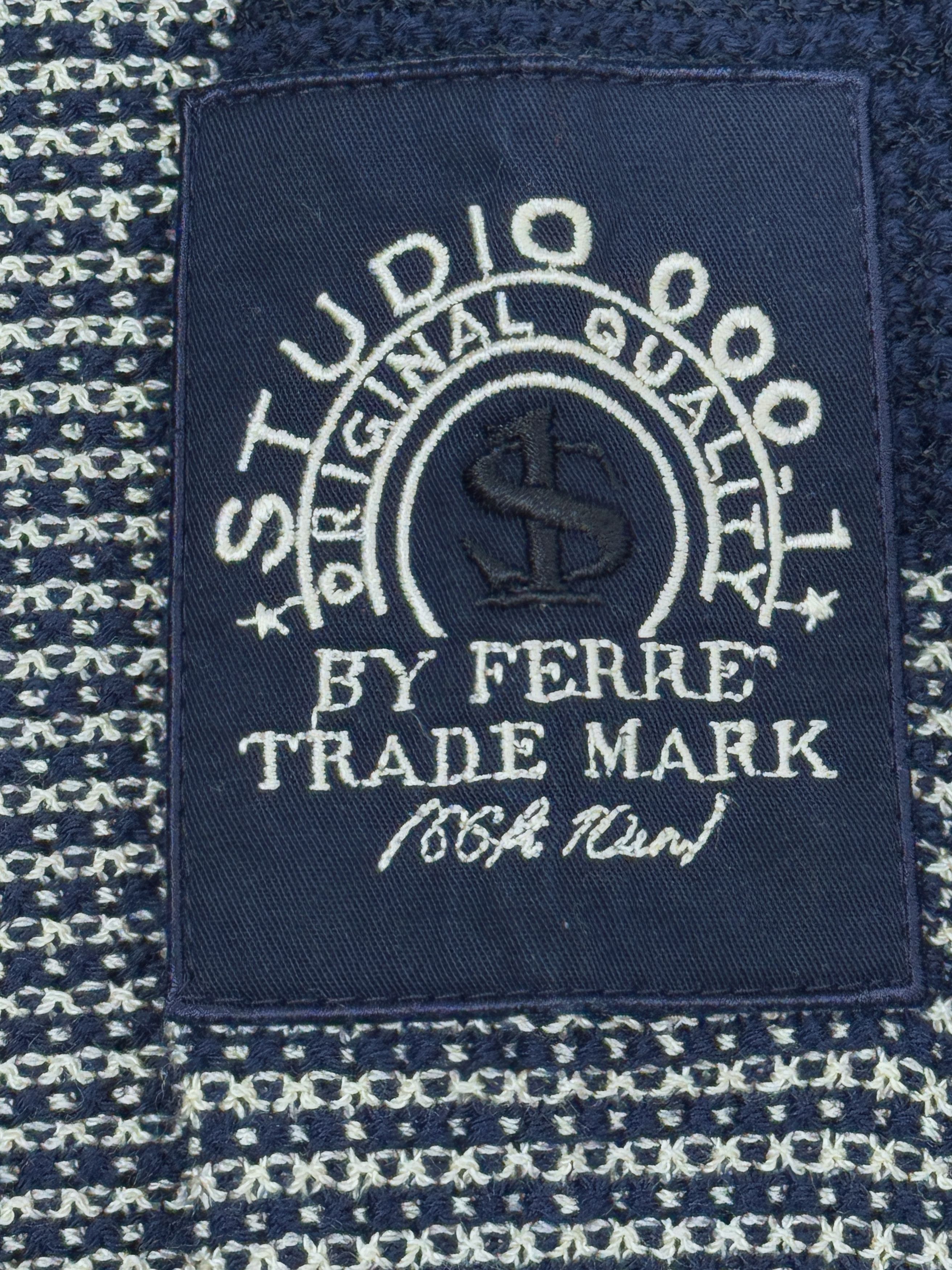 Gianfranco Ferre × Vintage Vintage Gianfranco Ferre Sweater Studio 0001 Wool Size US L / EU 52-54 / 3 - 10 Thumbnail
