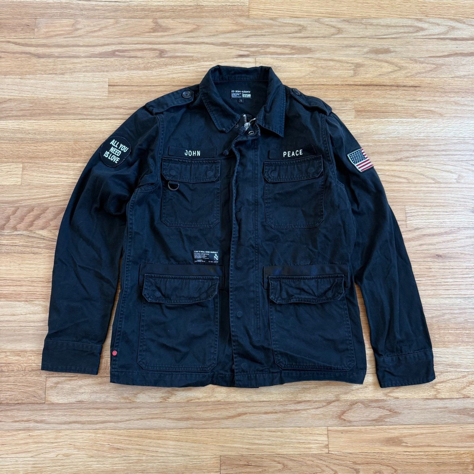 Neighborhood Izzue Japan IZ-X04-ARMY Military Jacket Large Size US L / EU 52-54 / 3 - 1 Thumbnail