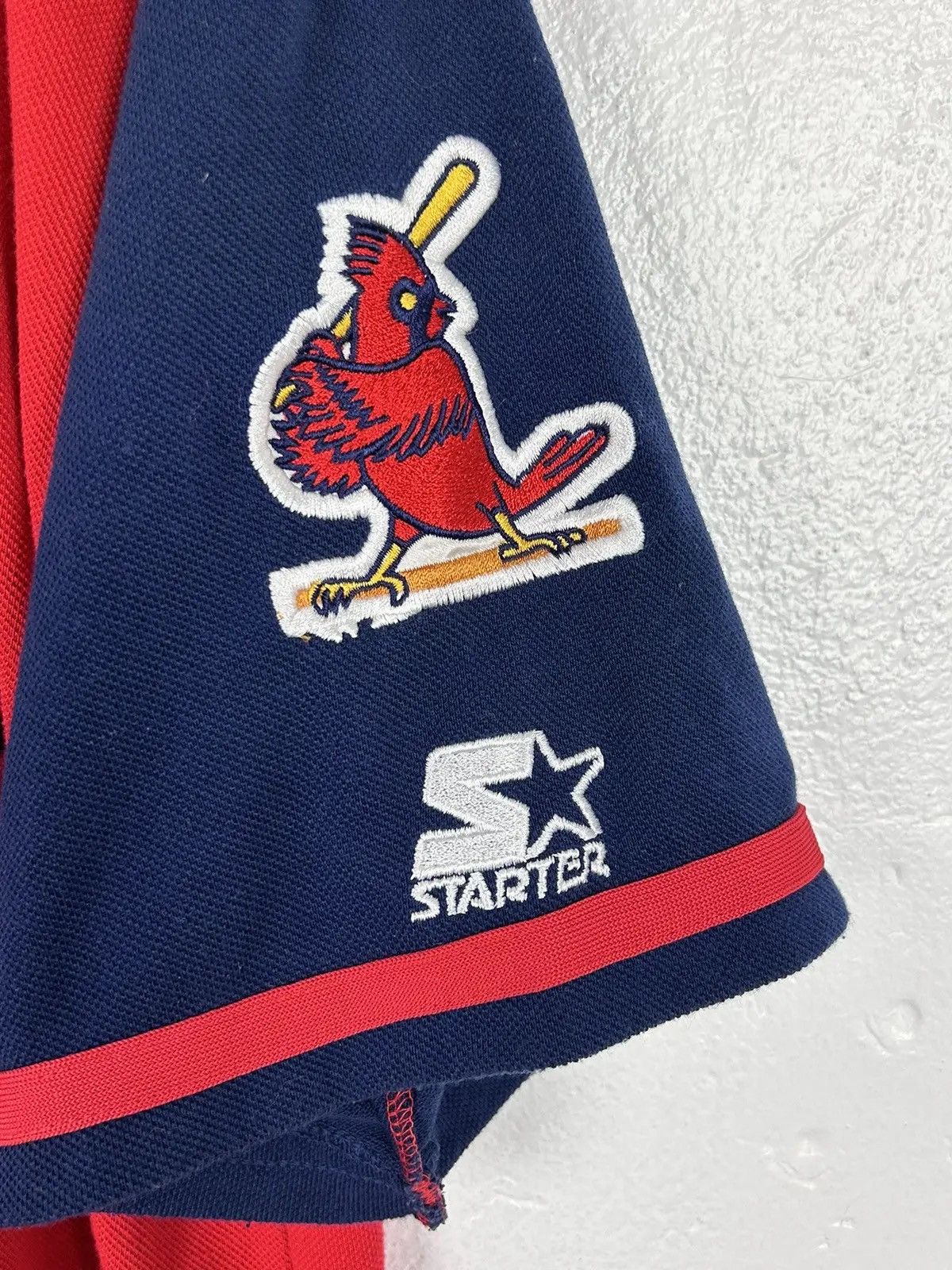 MLB 90s Vintage Starter St. Louis Cardinals MLB Button Up Size US M / EU 48-50 / 2 - 3 Thumbnail