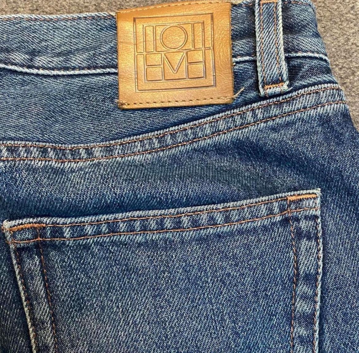 Toteme Toteme Original Twisted Seam Jeans Size 23" - 4 Thumbnail