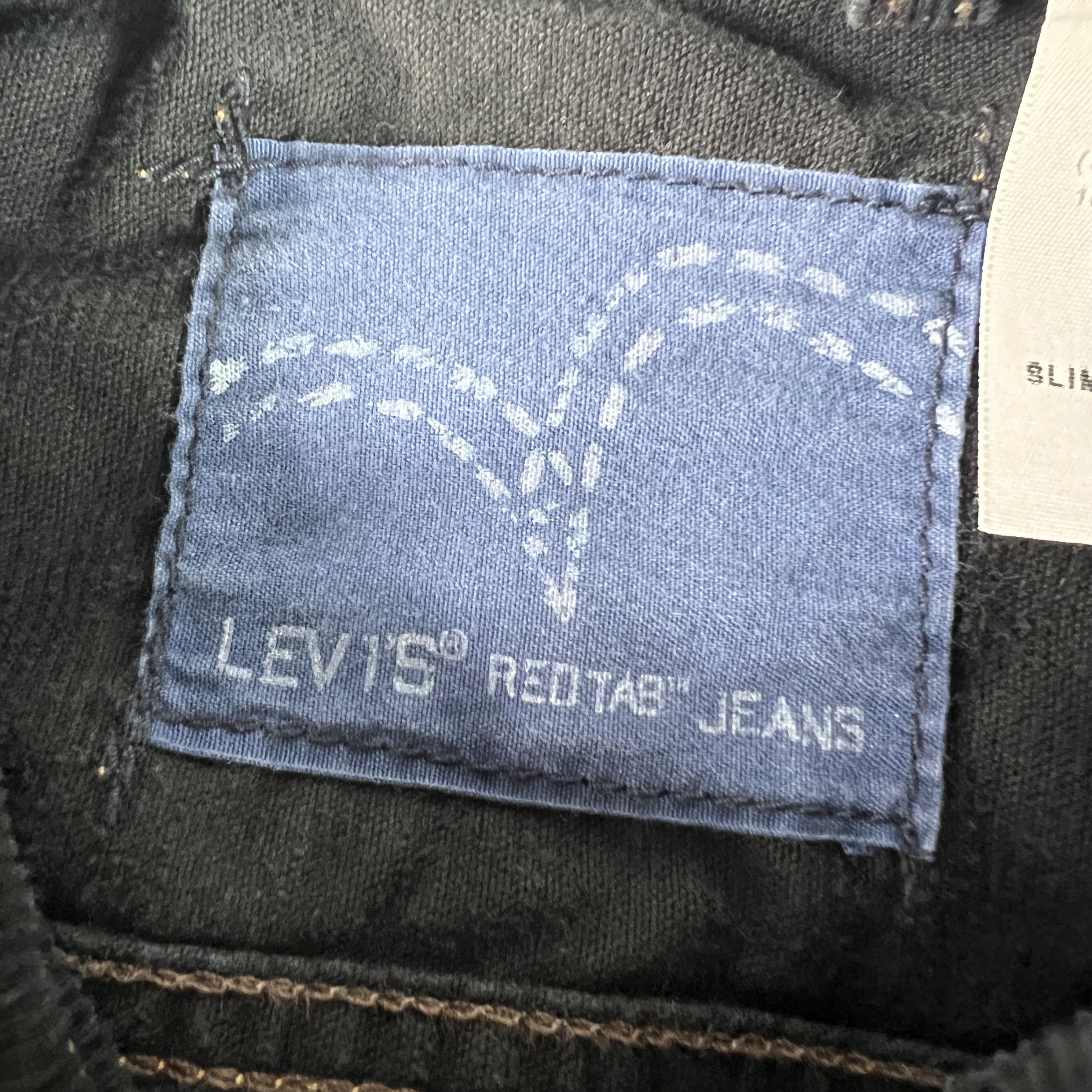 Levi's Y2K Levi's Corduroy Jacket Slim Black Button Up Trucker Size L / US 10 / IT 46 - 8 Thumbnail