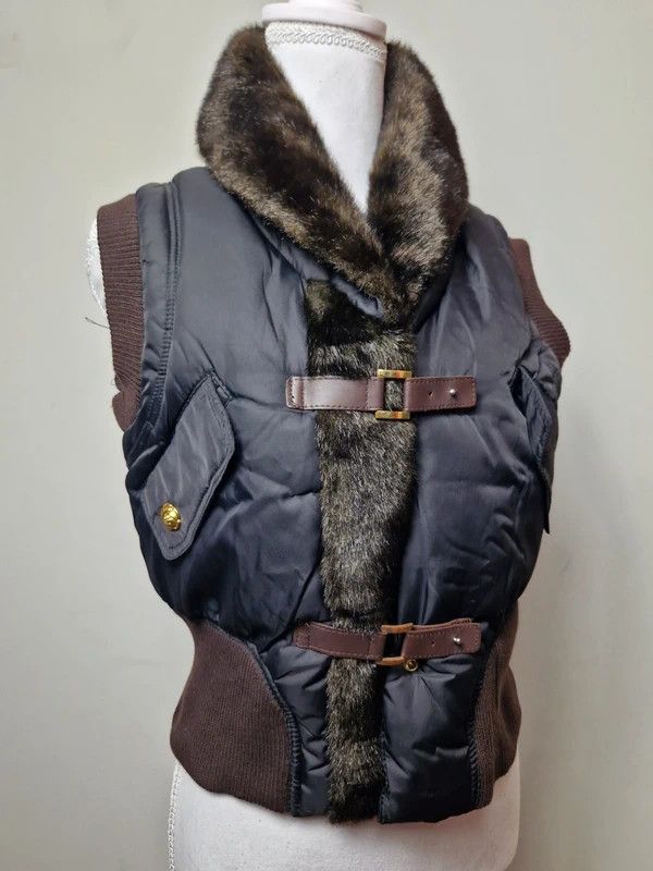 Japanese Brand Vintage faux fur Avant garde Japan style vest 2000s archive Size XL / US 12-14 / IT 48-50 - 1 Thumbnail
