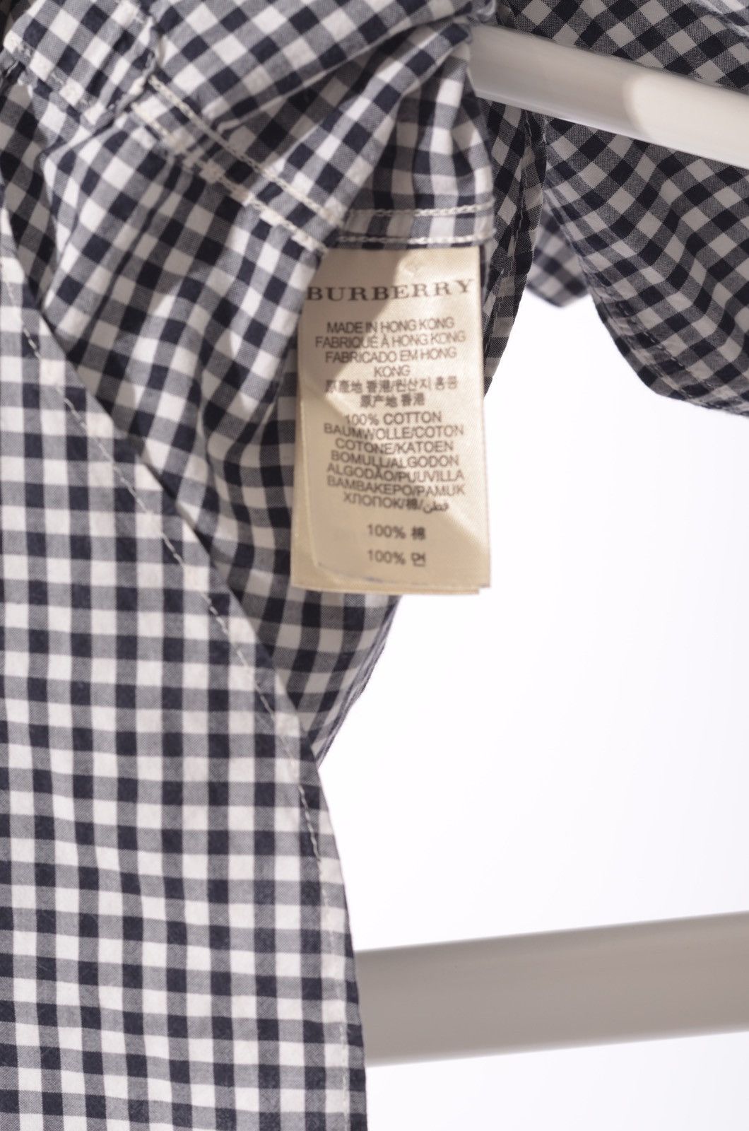 Burberry Burberry Brit Checkered Shirt Long Sleeve size M Size US M / EU 48-50 / 2 - 6 Thumbnail