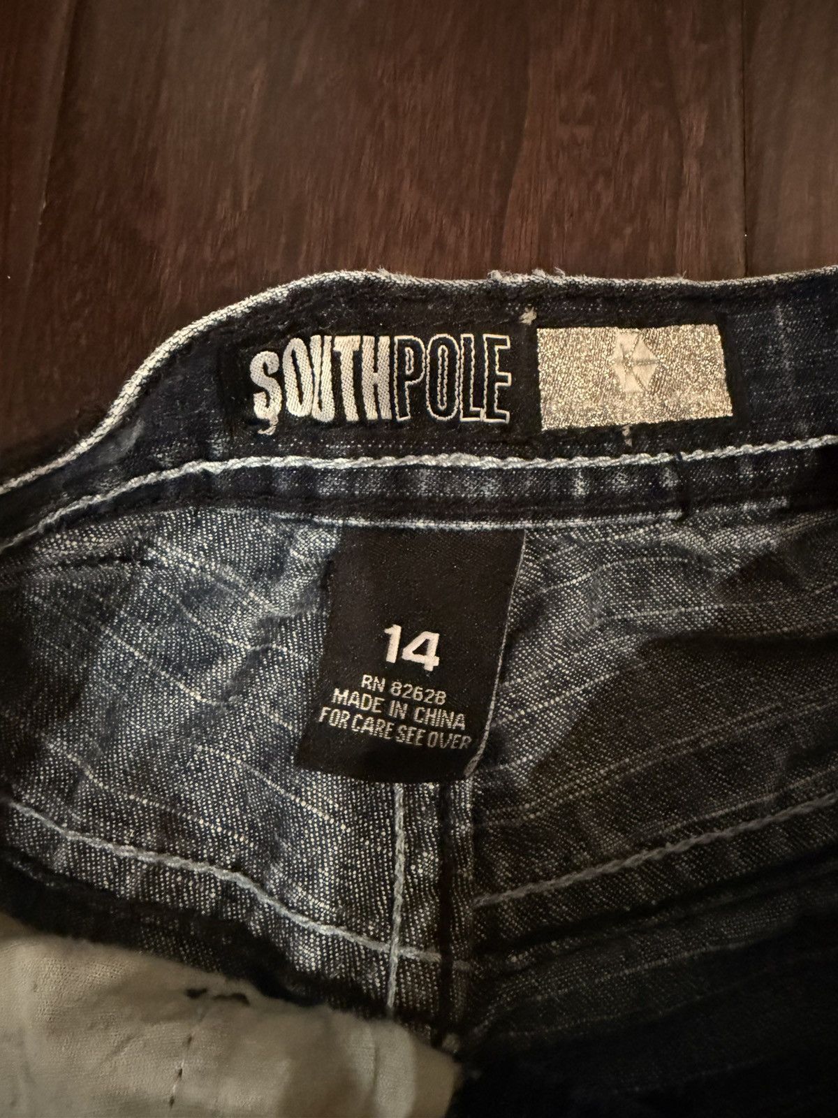 Southpole Y2K Vintage Southpole Boys Straight Denim Jeans Size 14 Size US 26 / EU 42 - 4 Thumbnail
