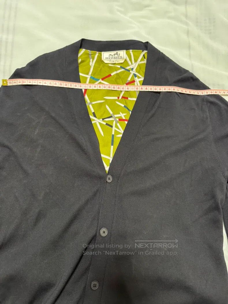 Hermes Hermes Knit Sweater, 100% Mulberry Silk Size US M / EU 48-50 / 2 - 3 Thumbnail